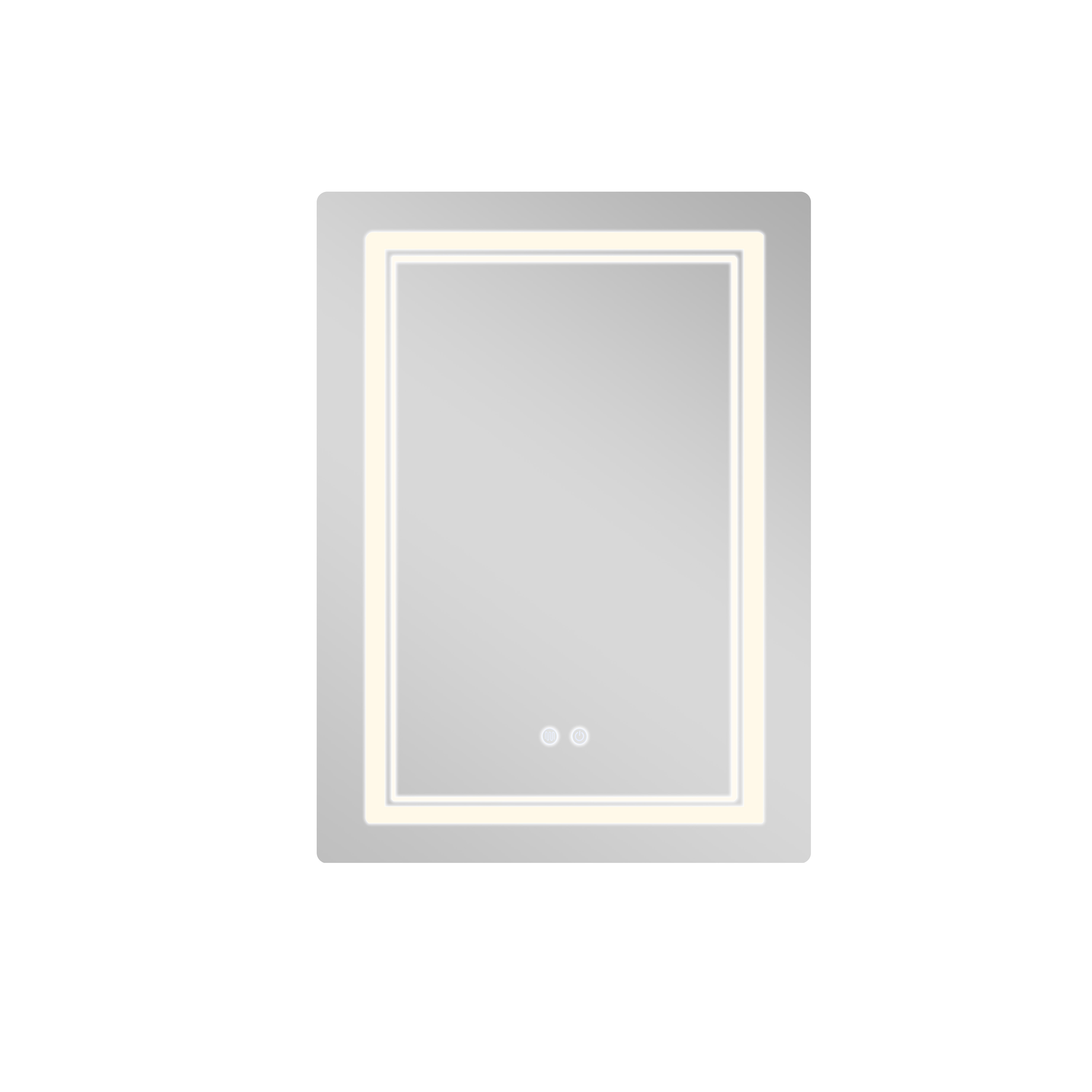 Зеркало Qtap Cardinal (CA2) 600х800 с LED-подсветкой Touch, с антизапотеванием, с диммером, рег. темп. цвета (3000-6500K) QT0478C608048453 — фото5