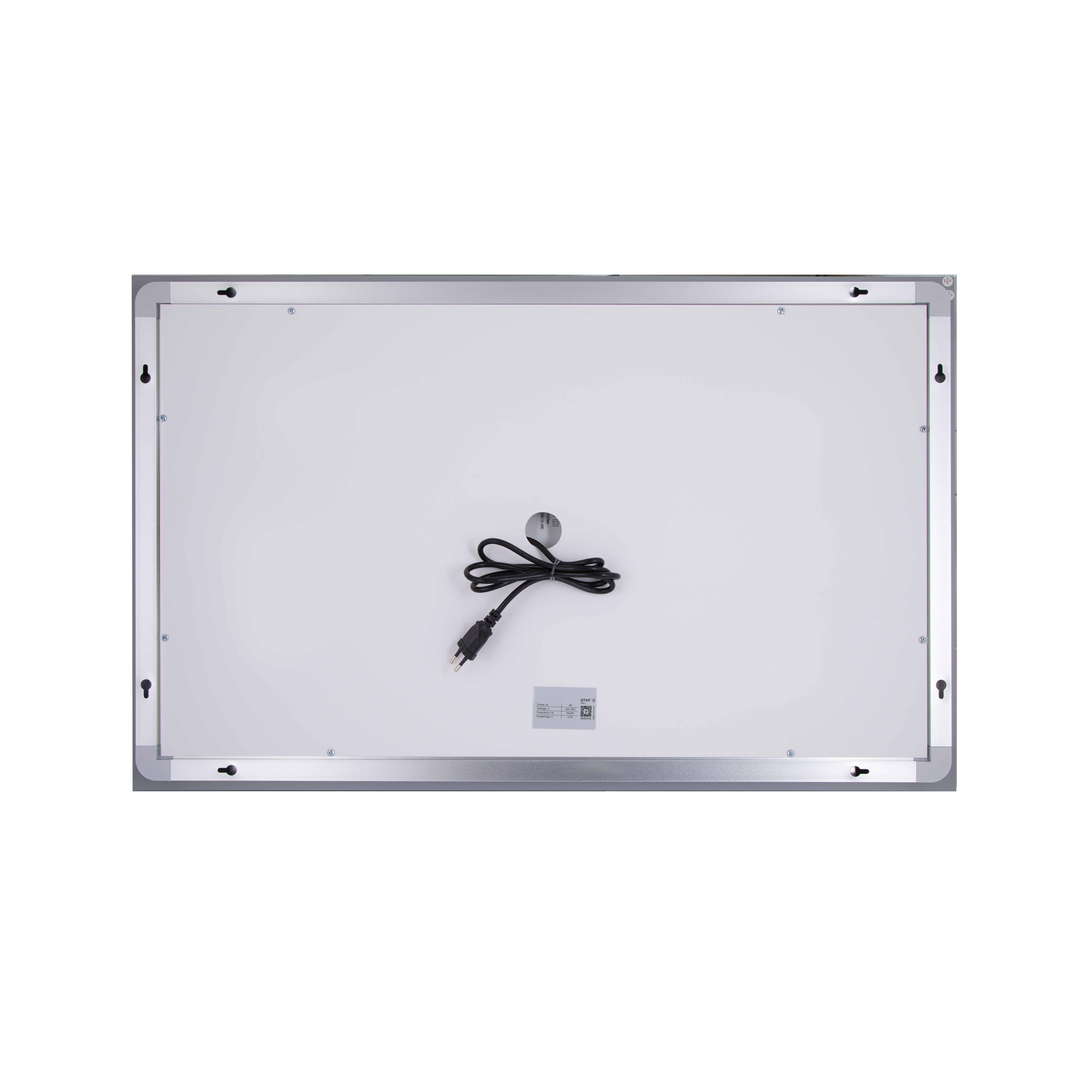Зеркало Qtap Cardinal (CA2) 800х600 с LED-подсветкой Touch, с антизапотеванием, с диммером, рег. темп. цвета (3000-6500K) QT0478C806048457 — фото7