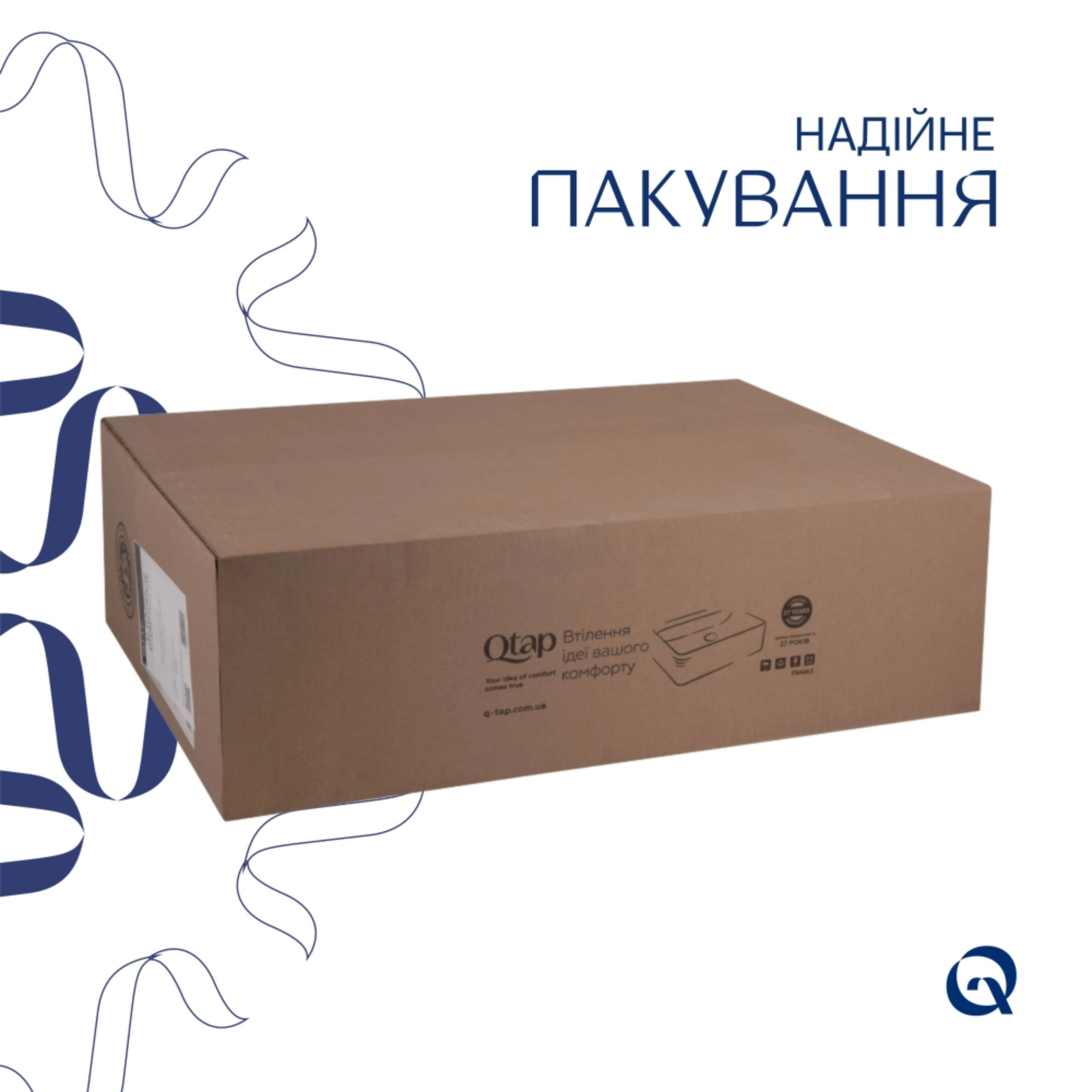 Комплект Albatross: Раковина врізна меблева 620x460x180 мм, White, прямокутна + Донний клапан Pop-up PU02O — фото5