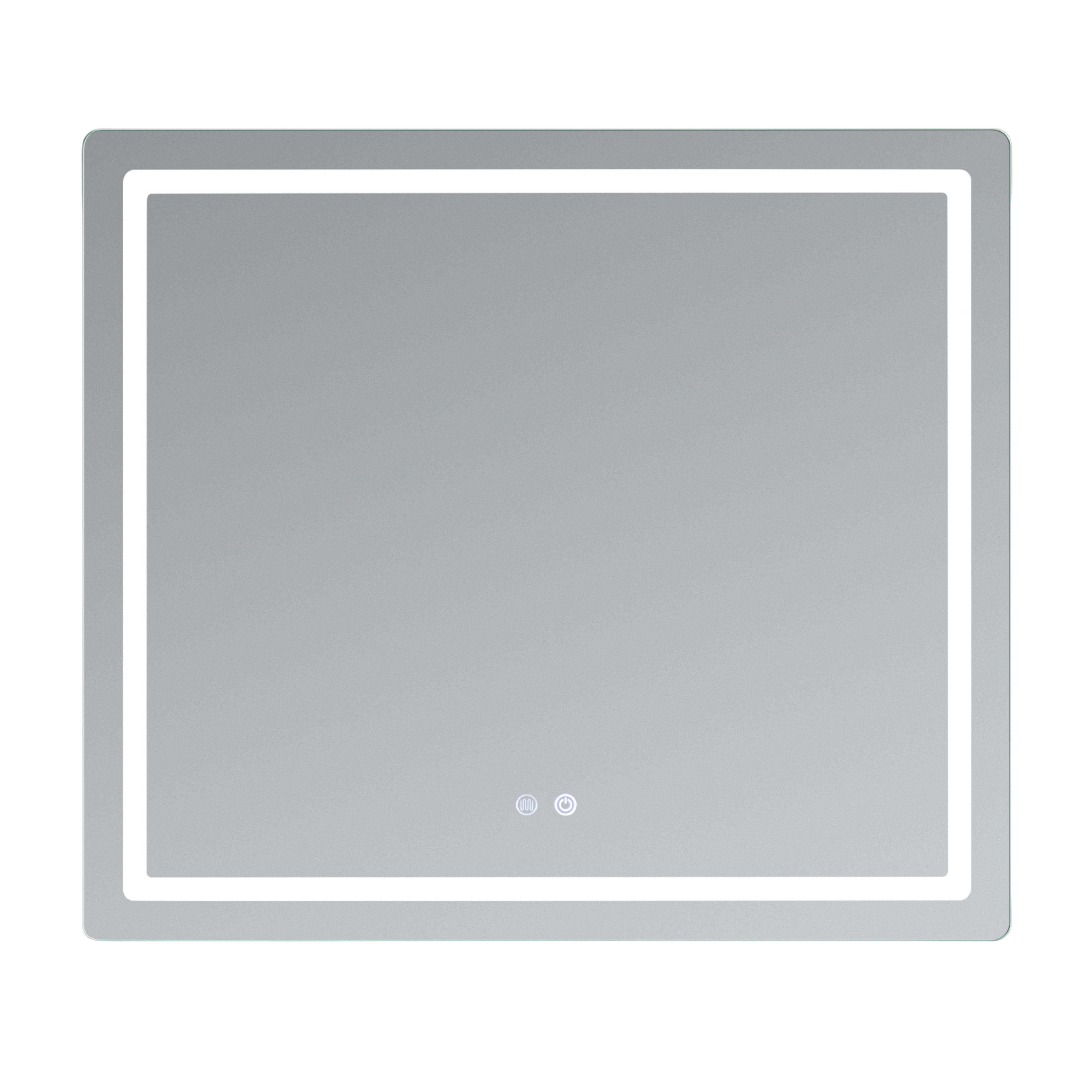 Дзеркало Qtap Mideya (MI2)  800х700 з LED-підсвічуванням Touch, з антизапотіванням, з димером, рег. яскравості QT2078NCF807048476 — фото3