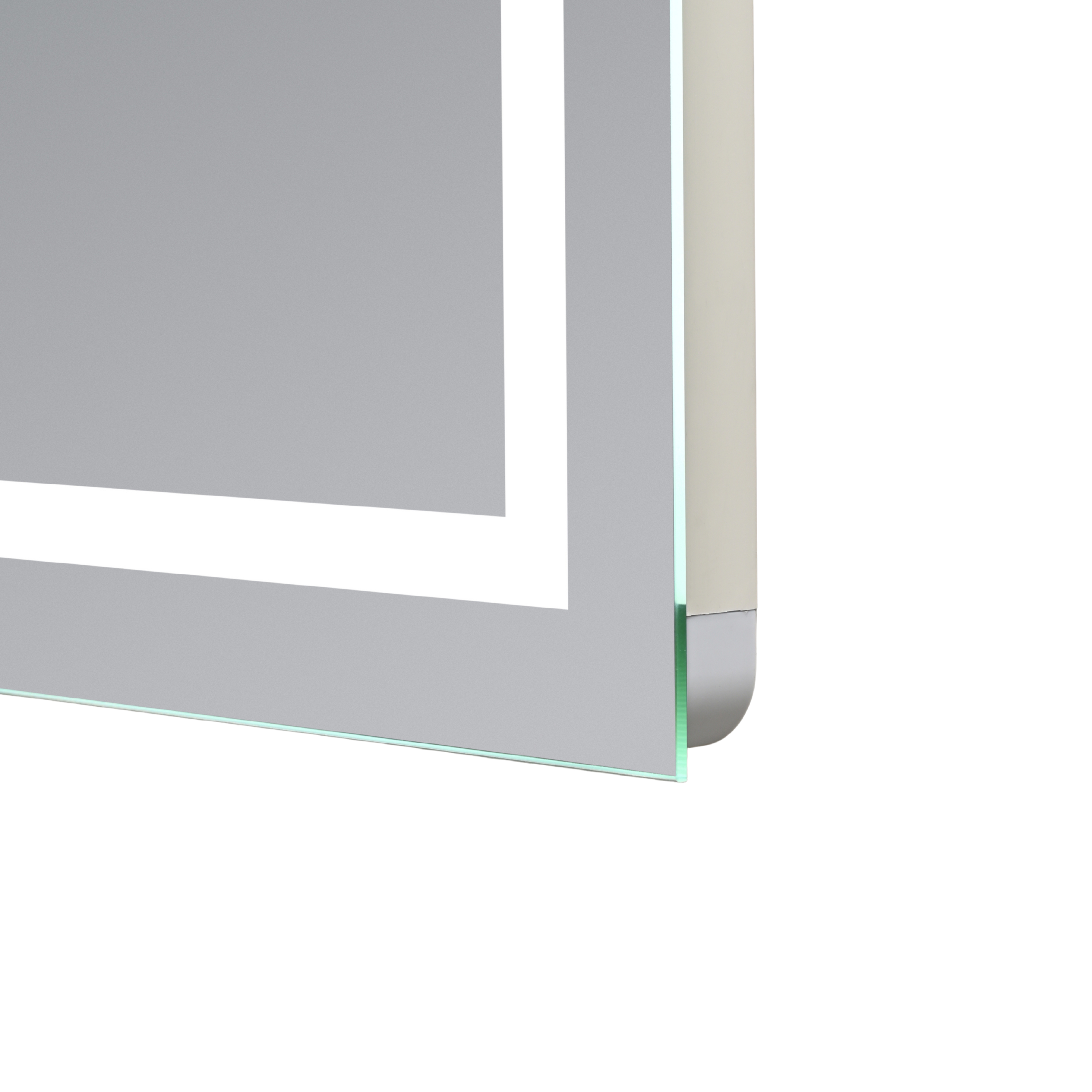 Дзеркало Qtap Mideya (MI1) 800x800 з LED-підсвічуванням Touch, з антизапотіванням, димером, рег. яскравості QT2078NCF808048477 — фото5