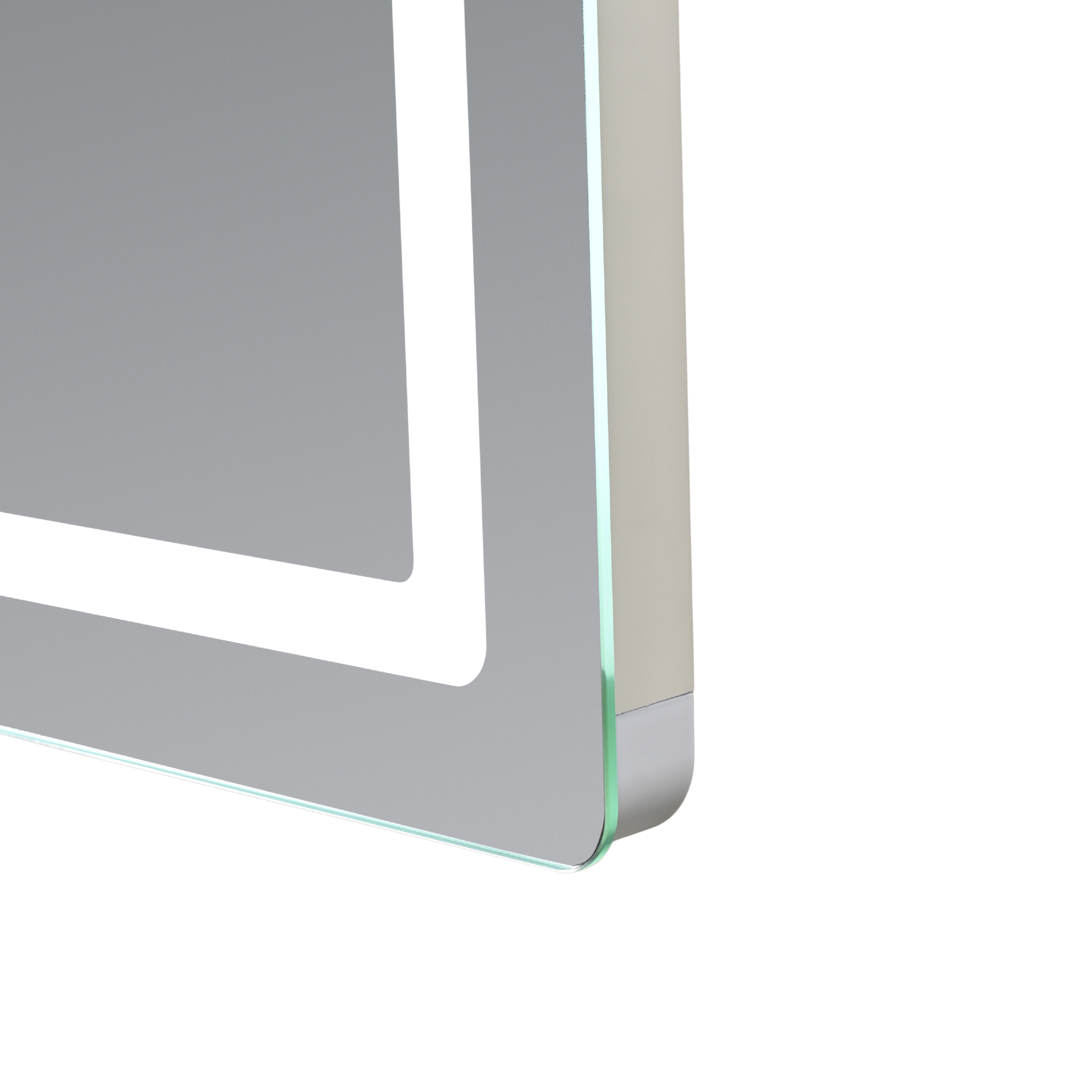 Дзеркало Qtap Mideya (MI2) 600х800 з LED-підсвічуванням Touch, з антизапотіванням, димером, рег. яскравості QT2078F6080 — фото5