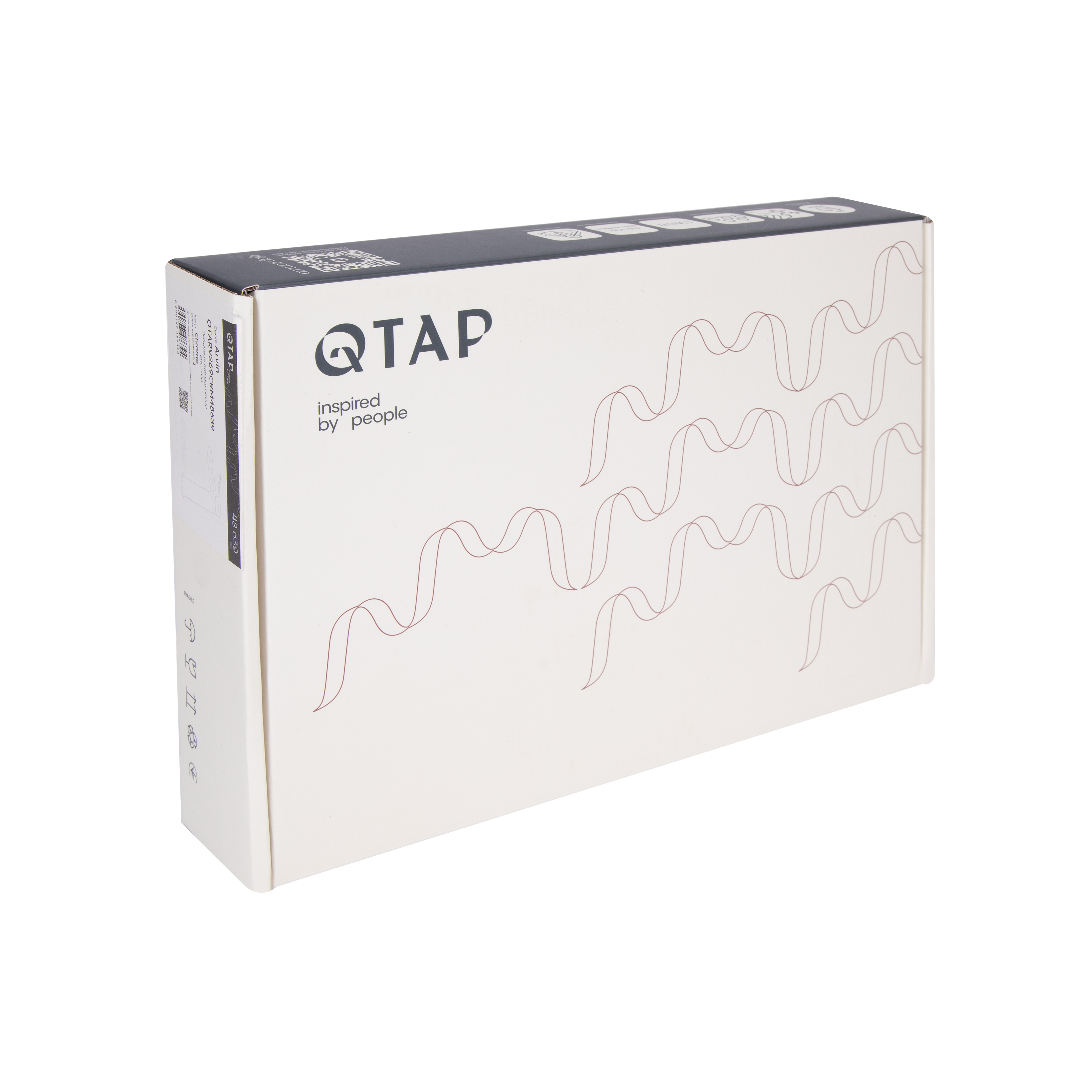 Змішувач для раковини високий Qtap Arvin  QTARV269CRM48639 Chrome — фото8