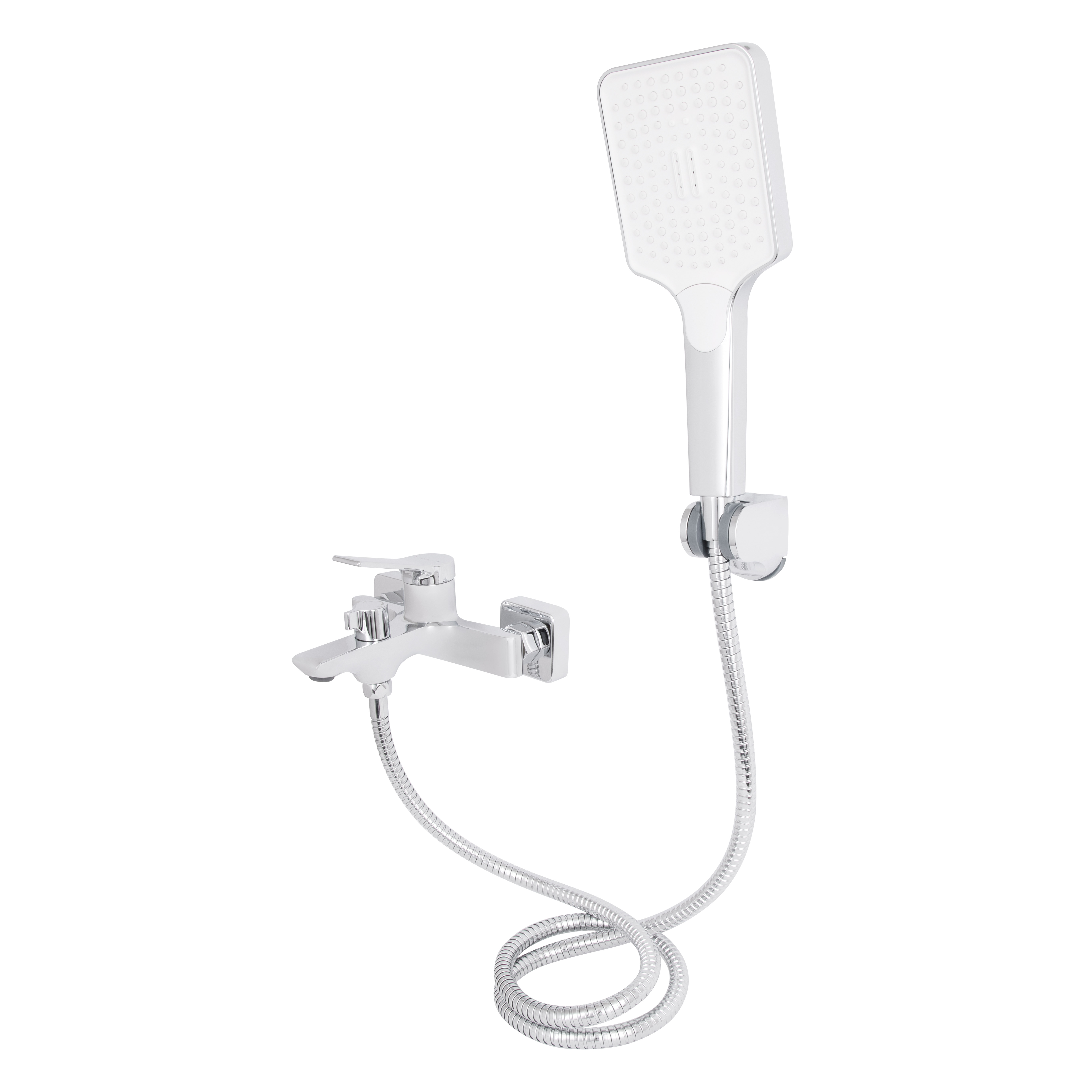 Змішувач для ванни Qtap Arvin з душовим гарнітуром QTARV259CRM48640 Chrome — фото3