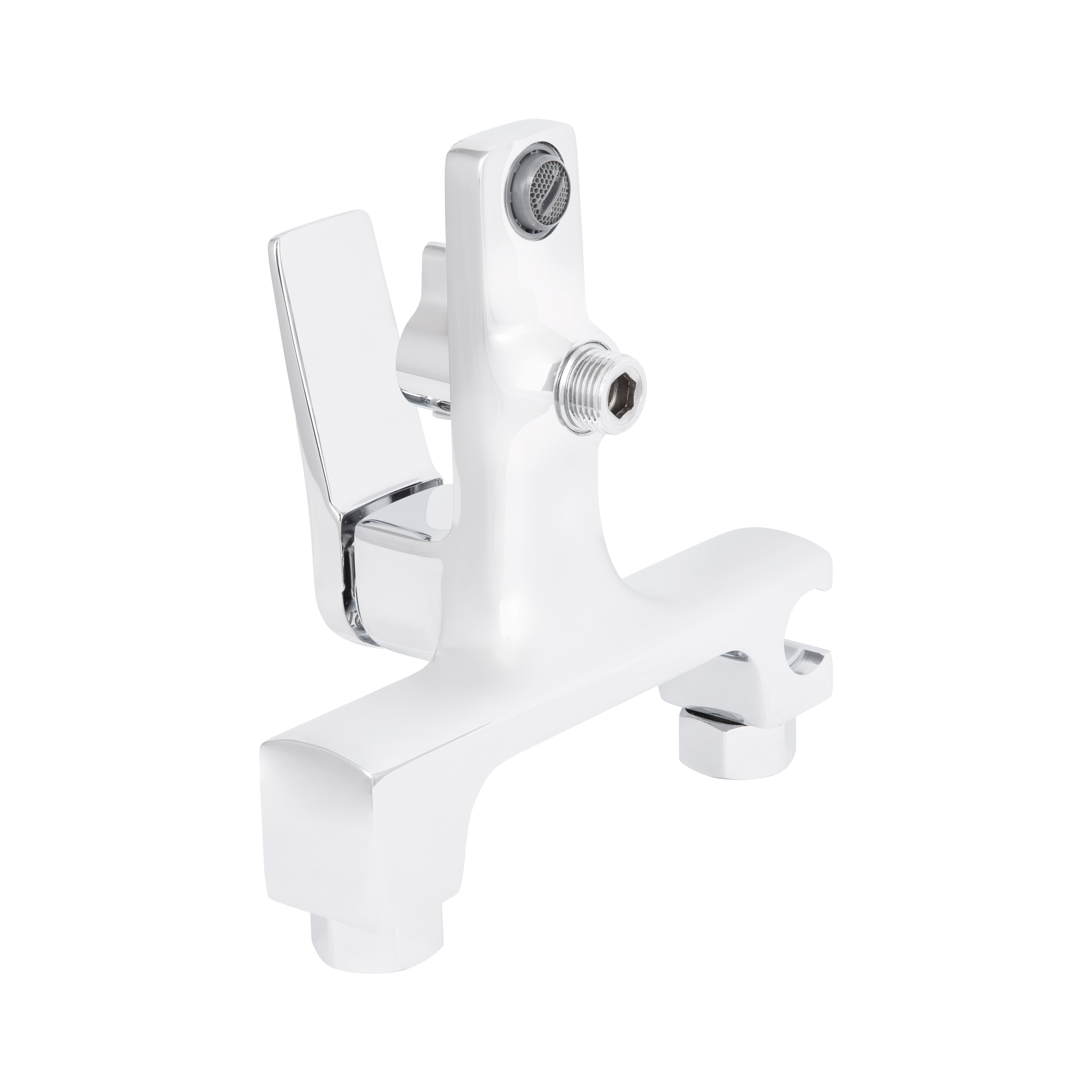 Змішувач для ванни Qtap Nando з душовим гарнітуром QTNAN259CRM48651 Chrome — фото4