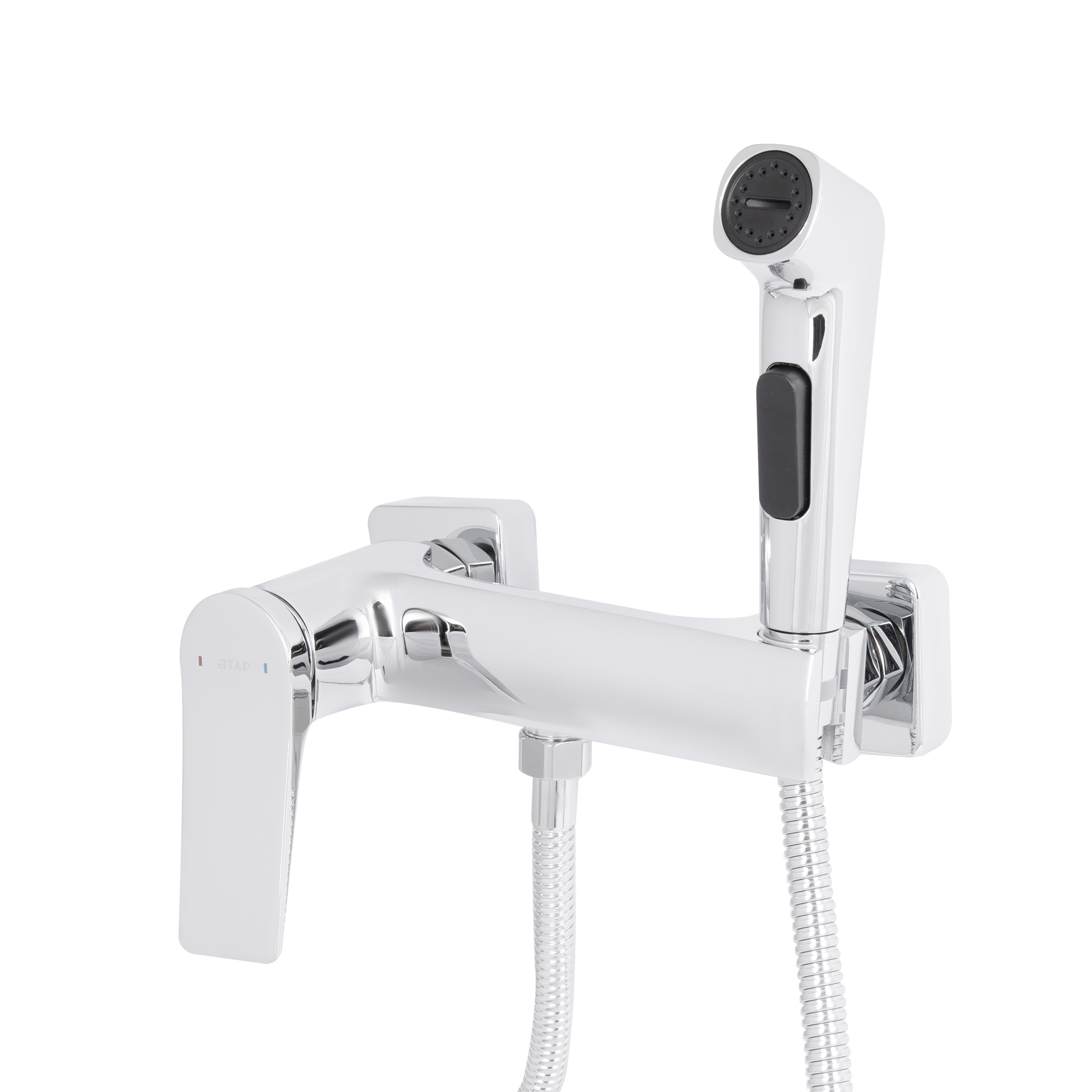 Набір для гігієнічного душу Qtap Nando  QTNAN262CRM48654 Chrome — фото4