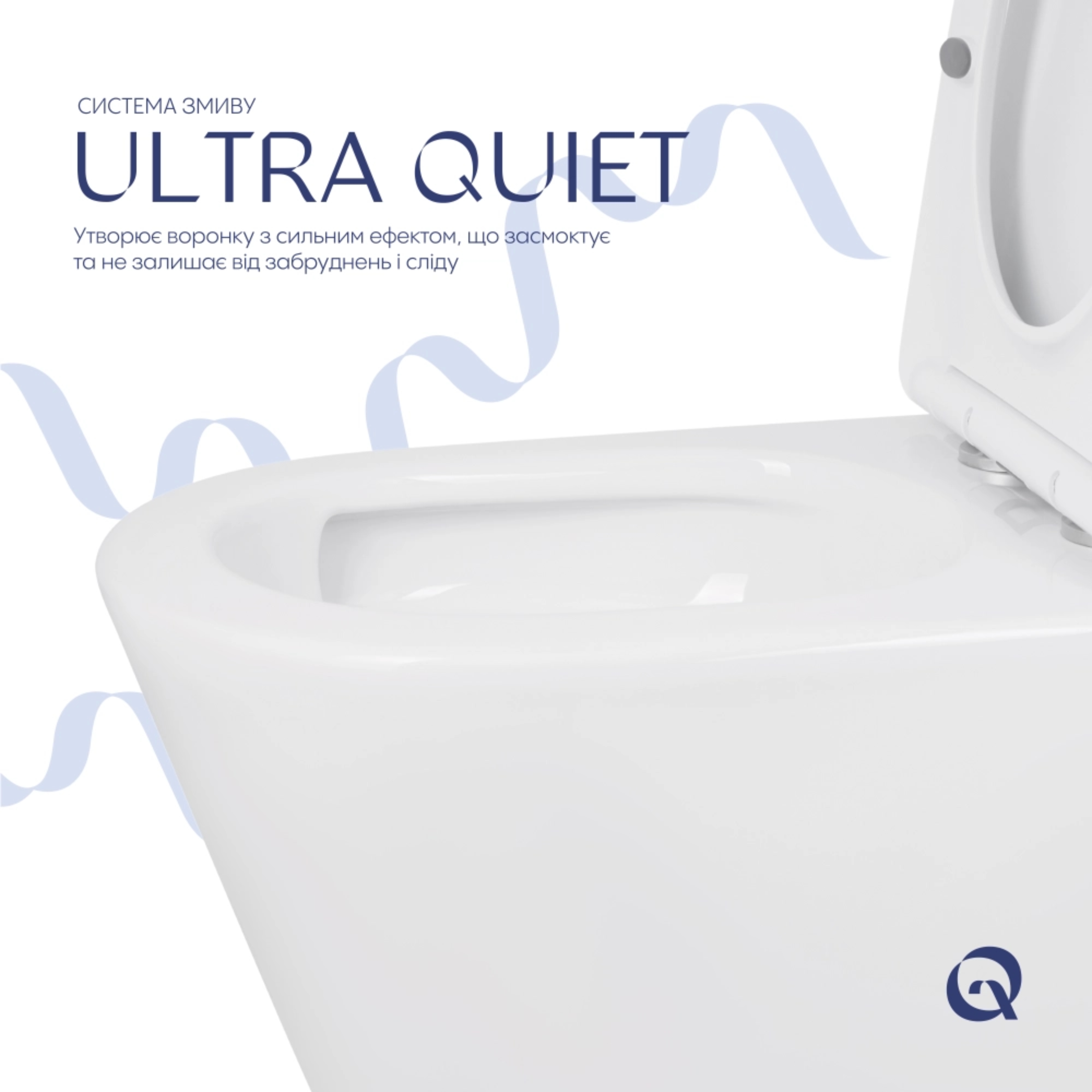 Унітаз підлоговий Qtap Swan Eco Ultra Quiet з сидінням Soft-close 640x360x835 мм QTSWA27W48748 White — фото5