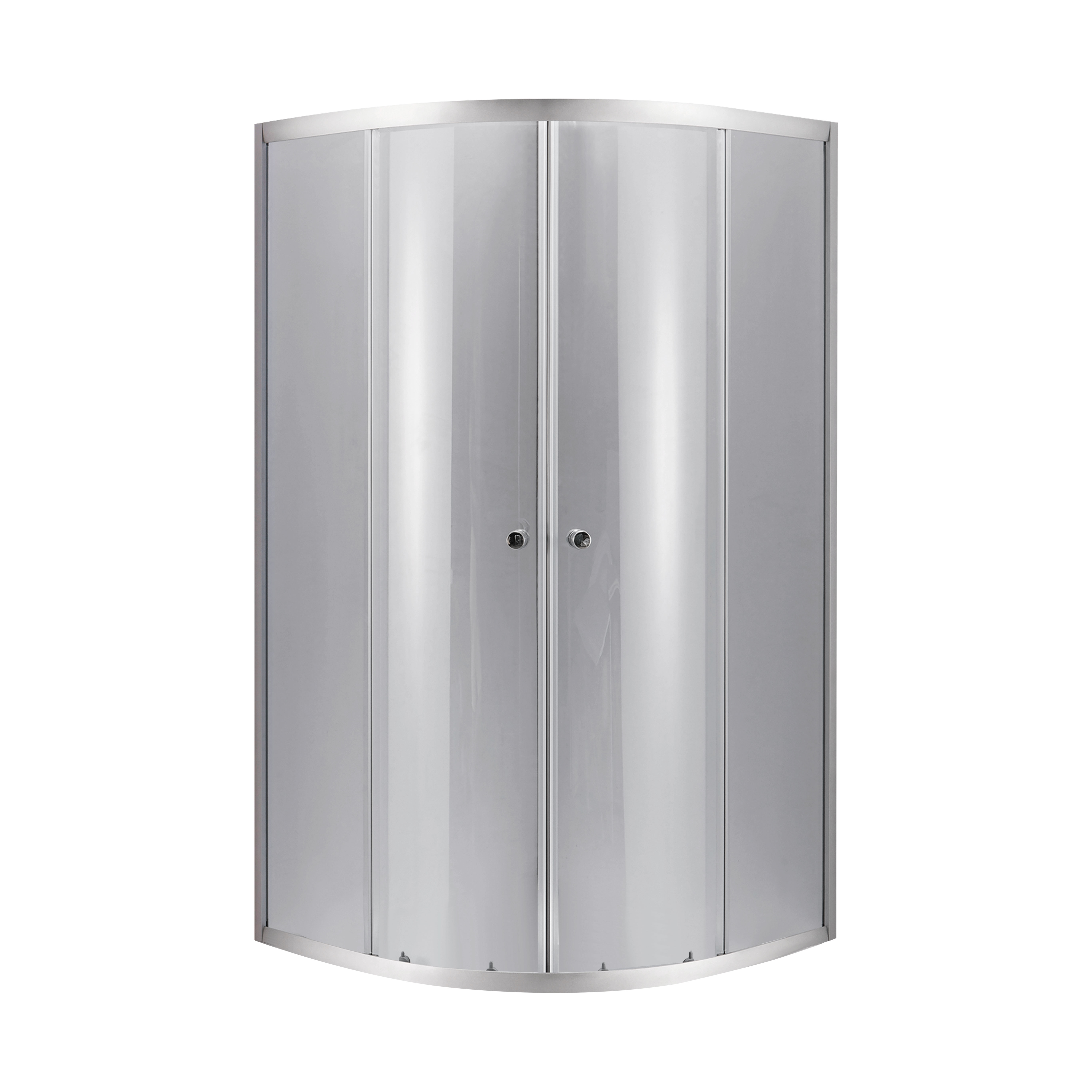 Душова кабіна Lidz Latwa SC90x90.SAT.LOW.DGR, скло темне тоноване 4 мм без піддона