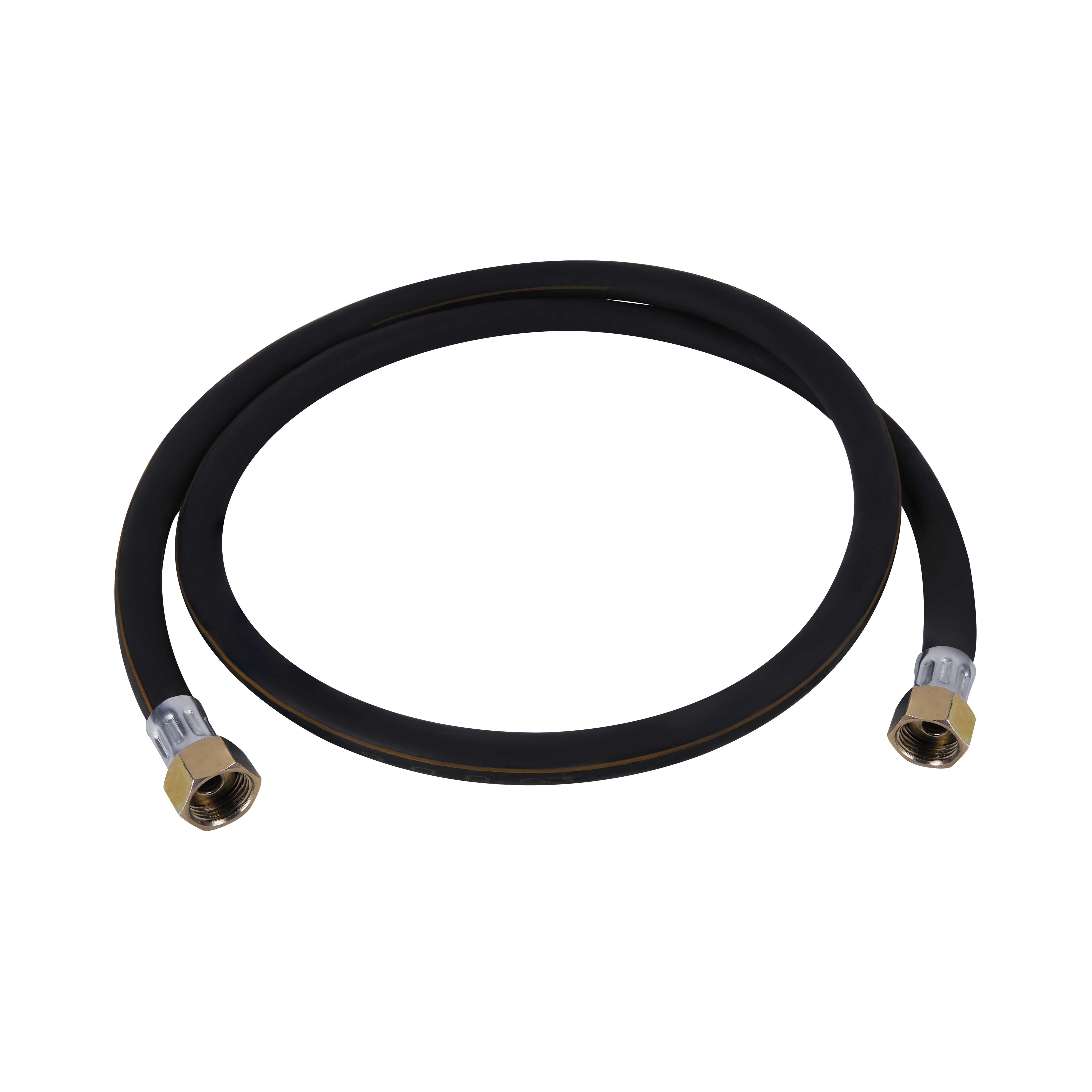 Шланг для газу чорний Thermo Alliance Standart 1/2" ВВ 50 см SD91G50