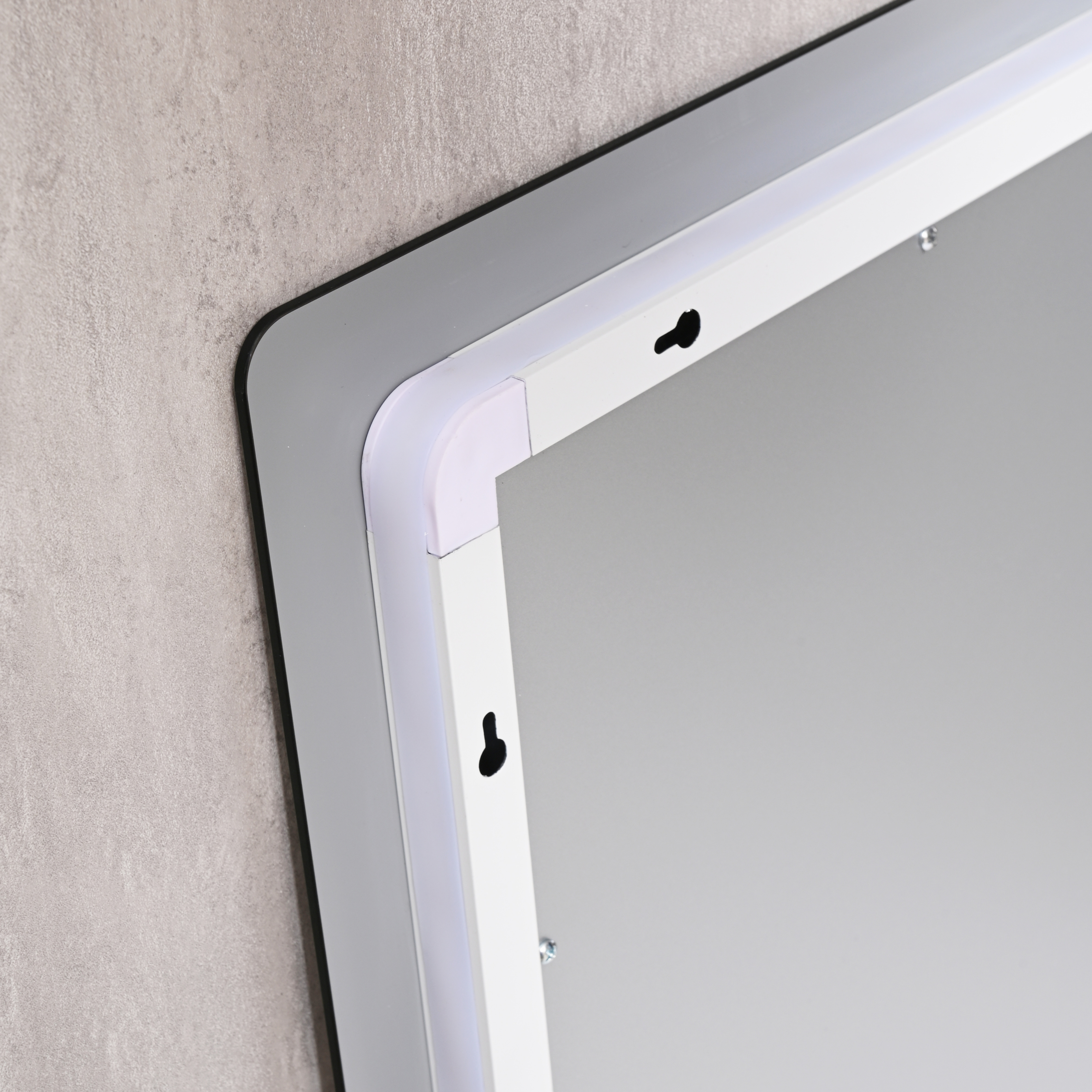 Дзеркало Qtap Taurus (TA2) 800×600 мм з LED-підсвічуванням Touch, з антизапотіванням, з димером, рег. темп. кольору (3000-6500K) QTTAU8006004895 — фото5