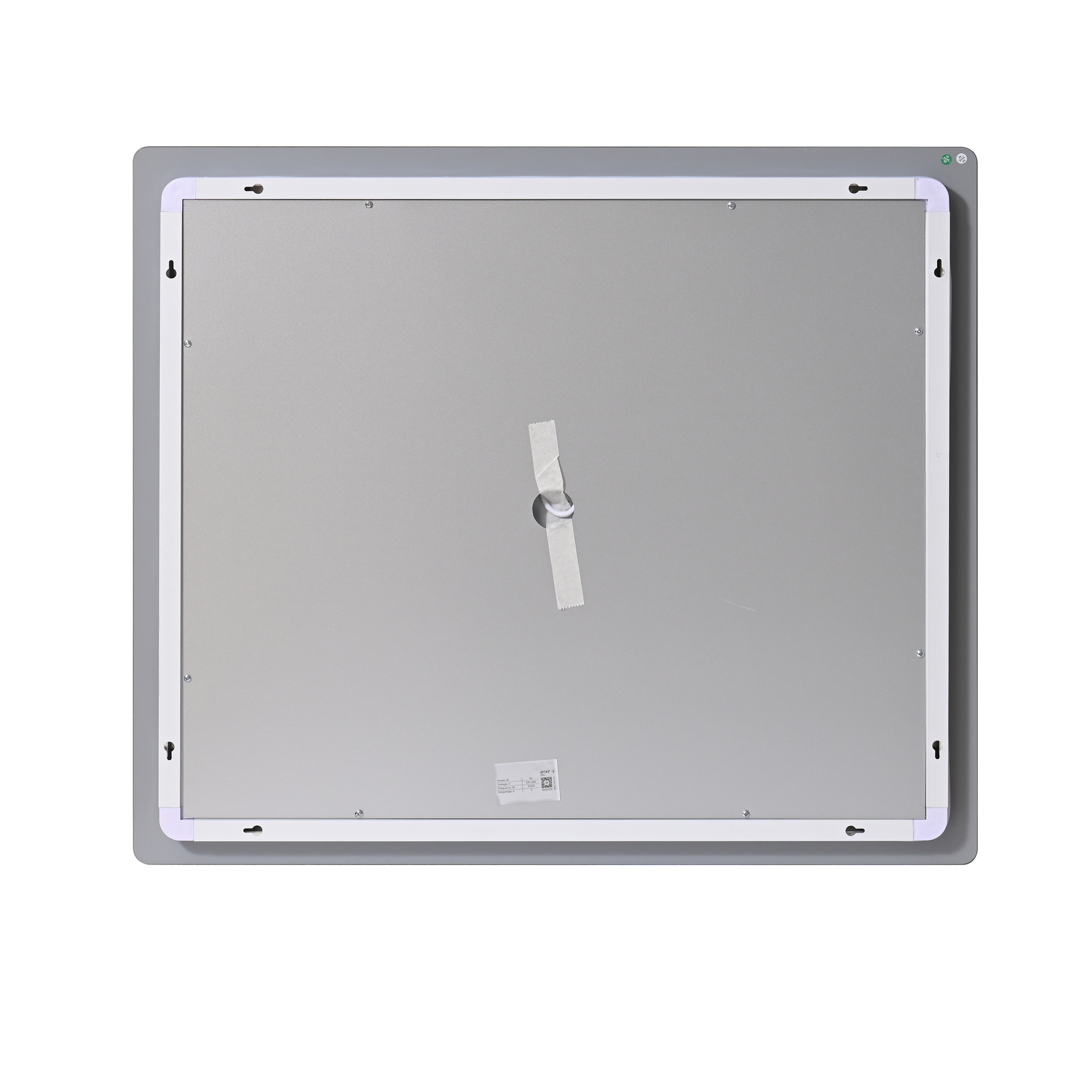 Дзеркало Qtap Taurus (TA2) 800×600 мм з LED-підсвічуванням Touch, з антизапотіванням, з димером, рег. темп. кольору (3000-6500K) QTTAU8006004895 — фото6