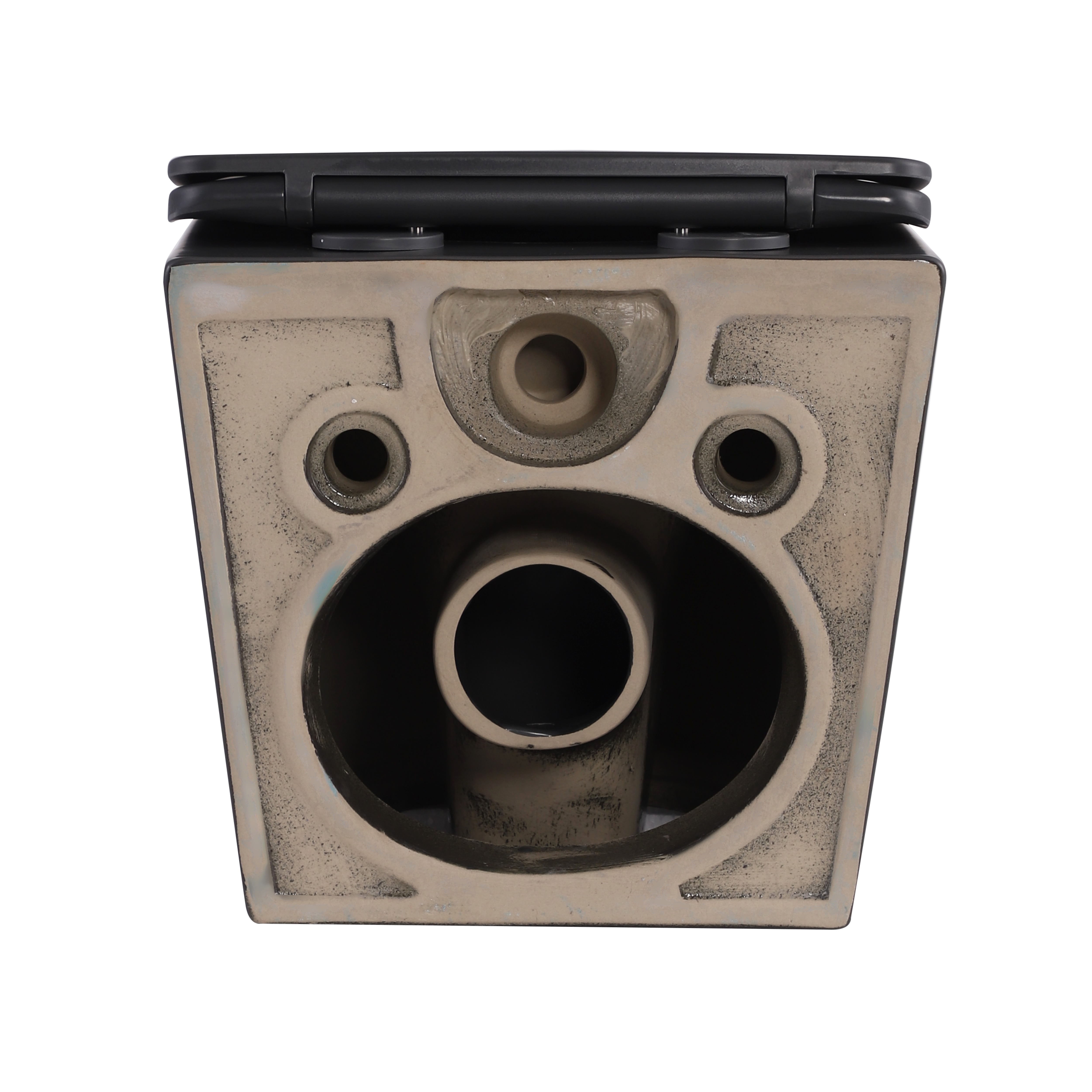 Унітаз підвісний Qtap Robin Ultra Quiet 520×365×340 мм, Anthracite, з сидінням Slim Duroplast / Soft-close / Quick Release QTROB26AN48995 — фото7