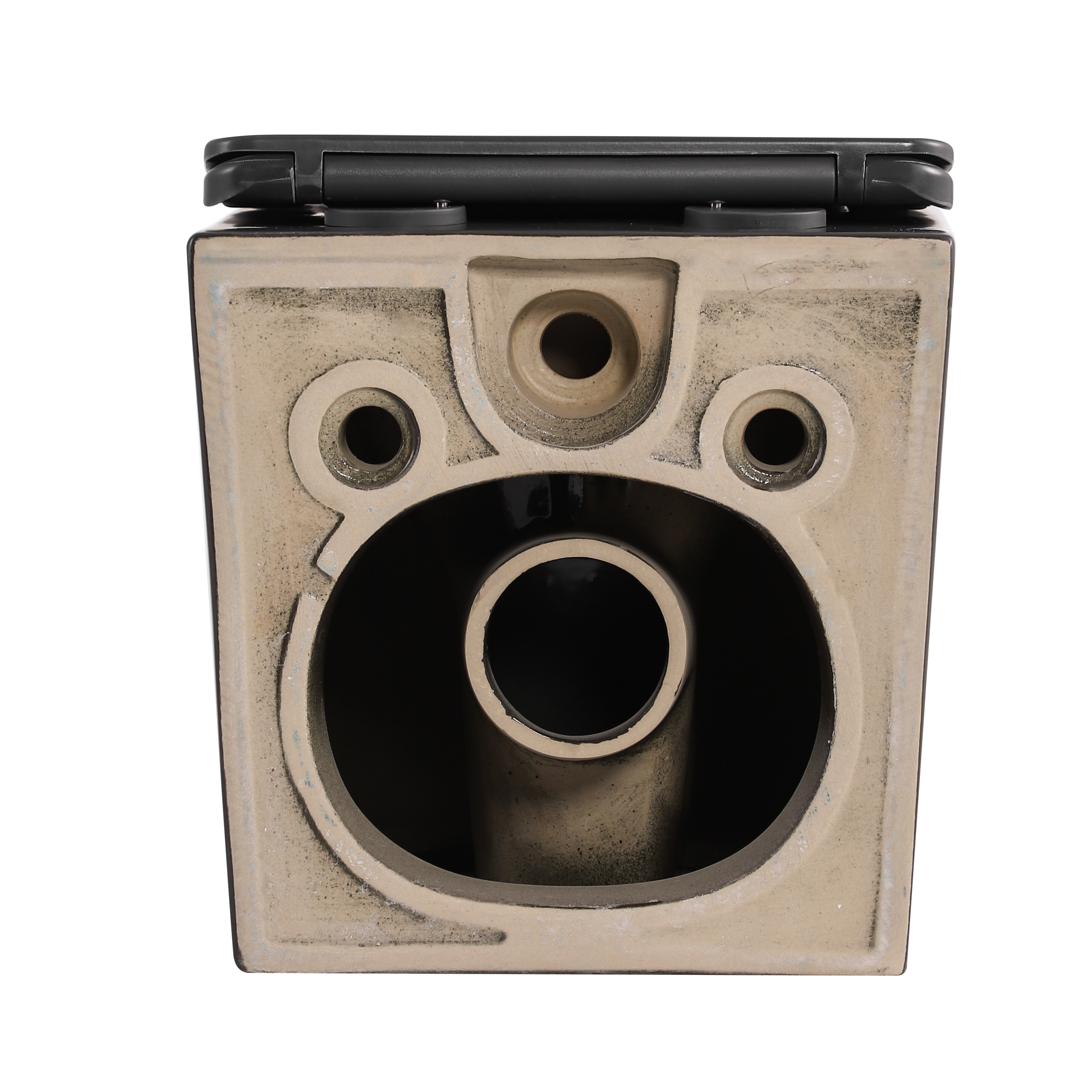 Унітаз підвісний Qtap Tern Ultra Quiet 520×345×325 мм, Anthracite, з сидінням Slim Duroplast / Soft-close / Quick Release QTTER26AN48999 — фото7