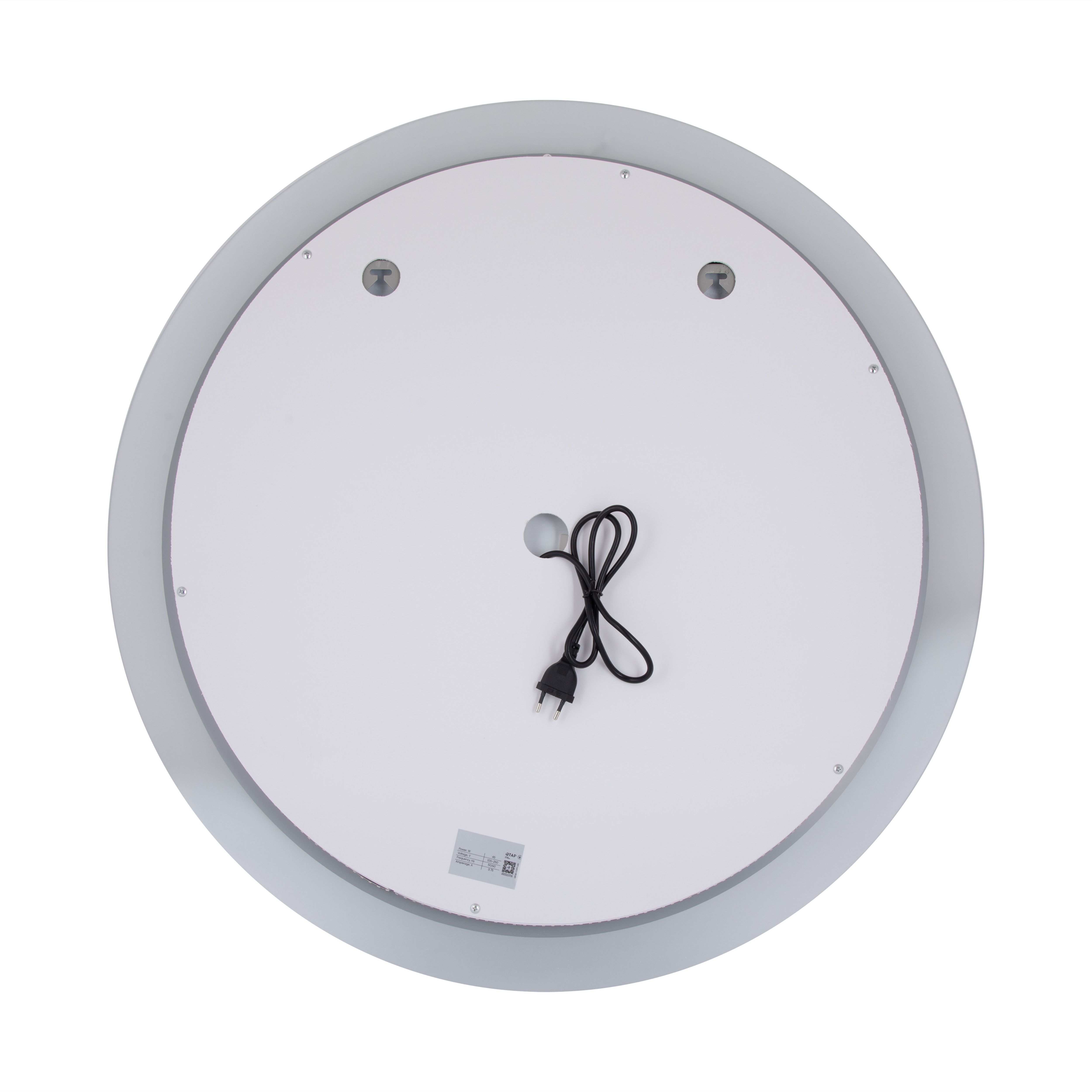 Дзеркало Qtap Taurus R1000 з LED-підсвічуванням Touch, з антизапотіванням, з димером QTTAUR100049004 — фото6