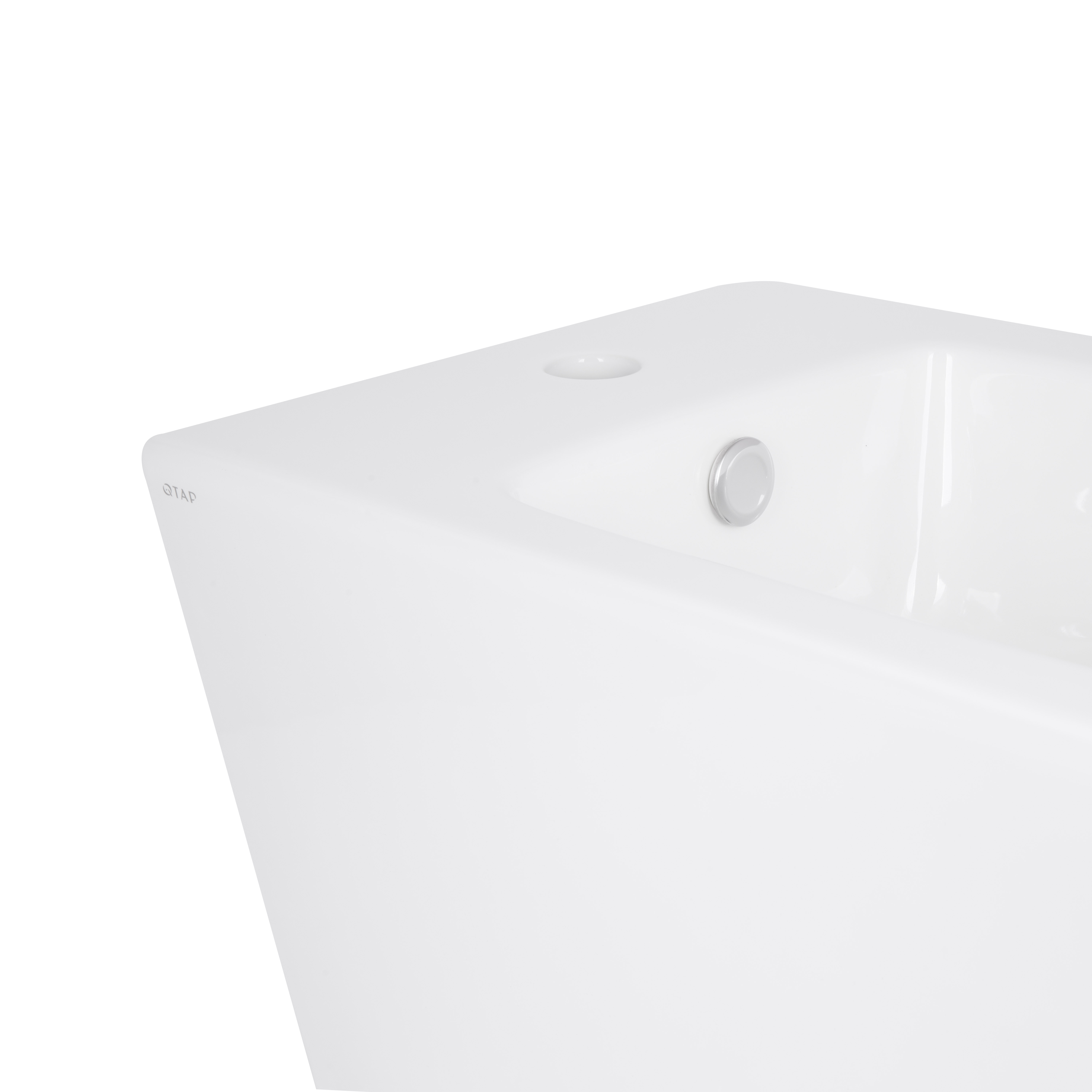 Біде підлогове Qtap Cardinal 520×345×400 мм, White QTCAR29W49031 — фото5