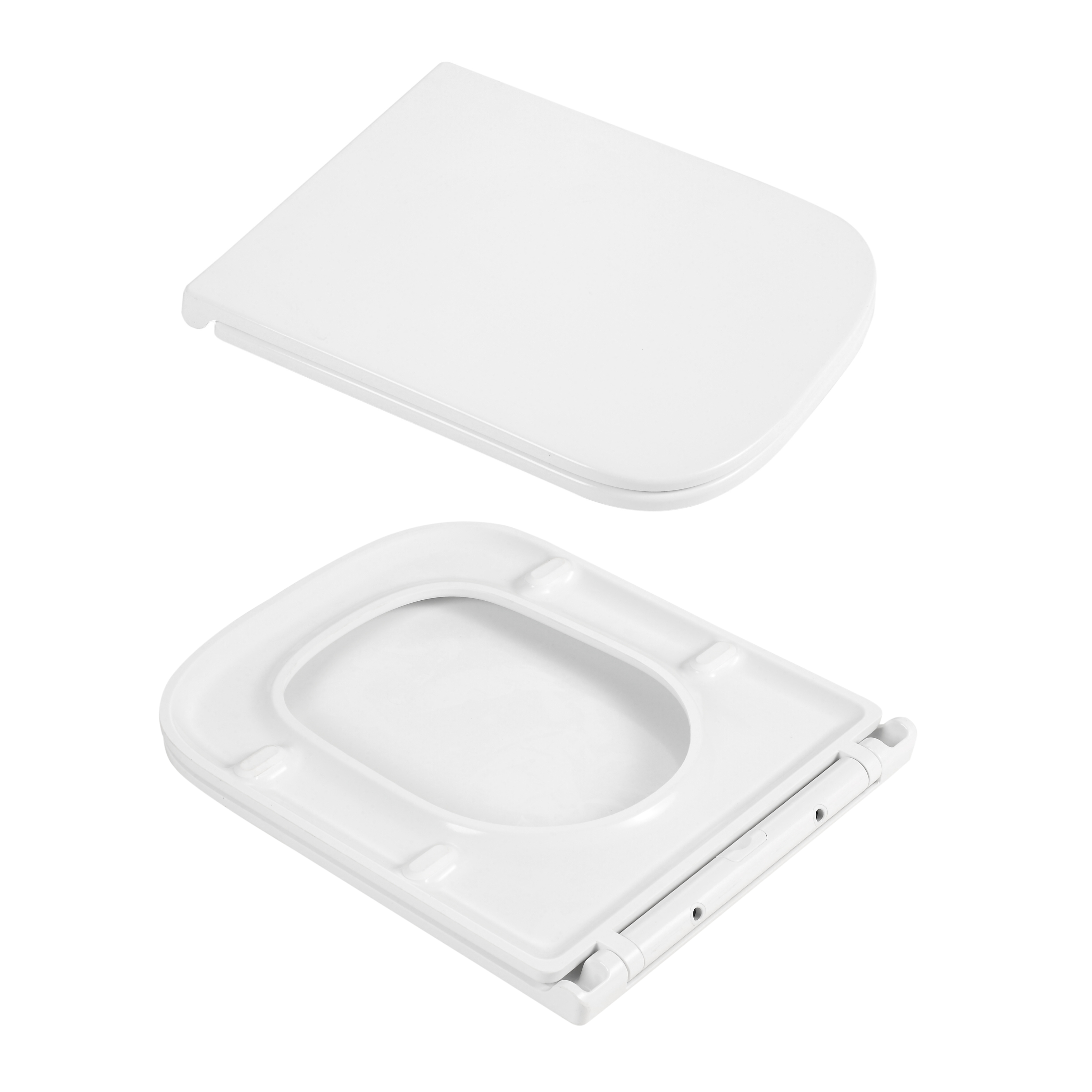 Унітаз підвісний Qtap Gemini Ultra Quiet 485×340×350 мм, White, з сидінням Slim Duroplast / Soft-close / Quick Release QTTAU26W49119 — фото8