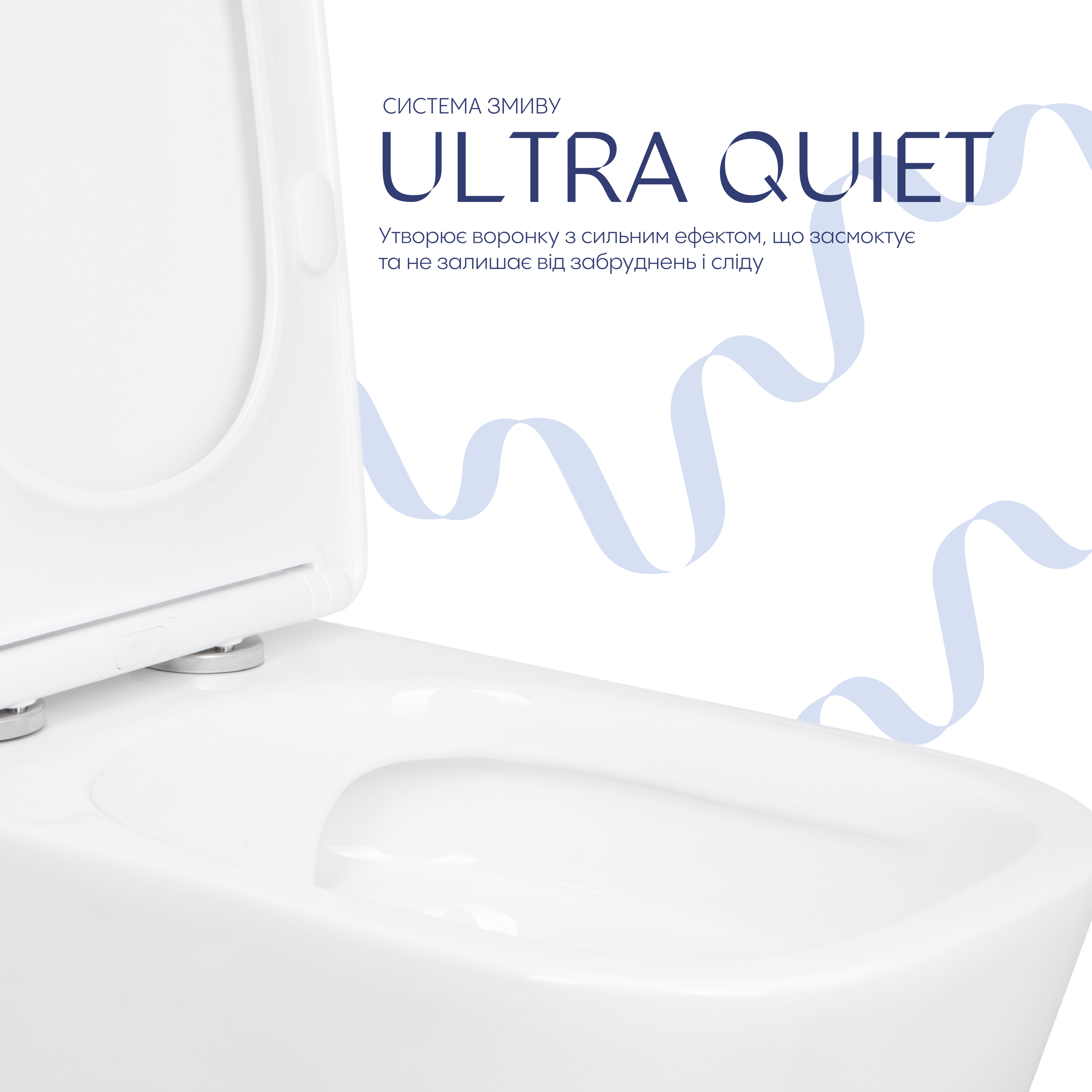 Унітаз підлоговий Qtap Stork Ultra Quiet 630×350×805 мм із сидінням Soft-close, White QTSTO27W49260 — фото5