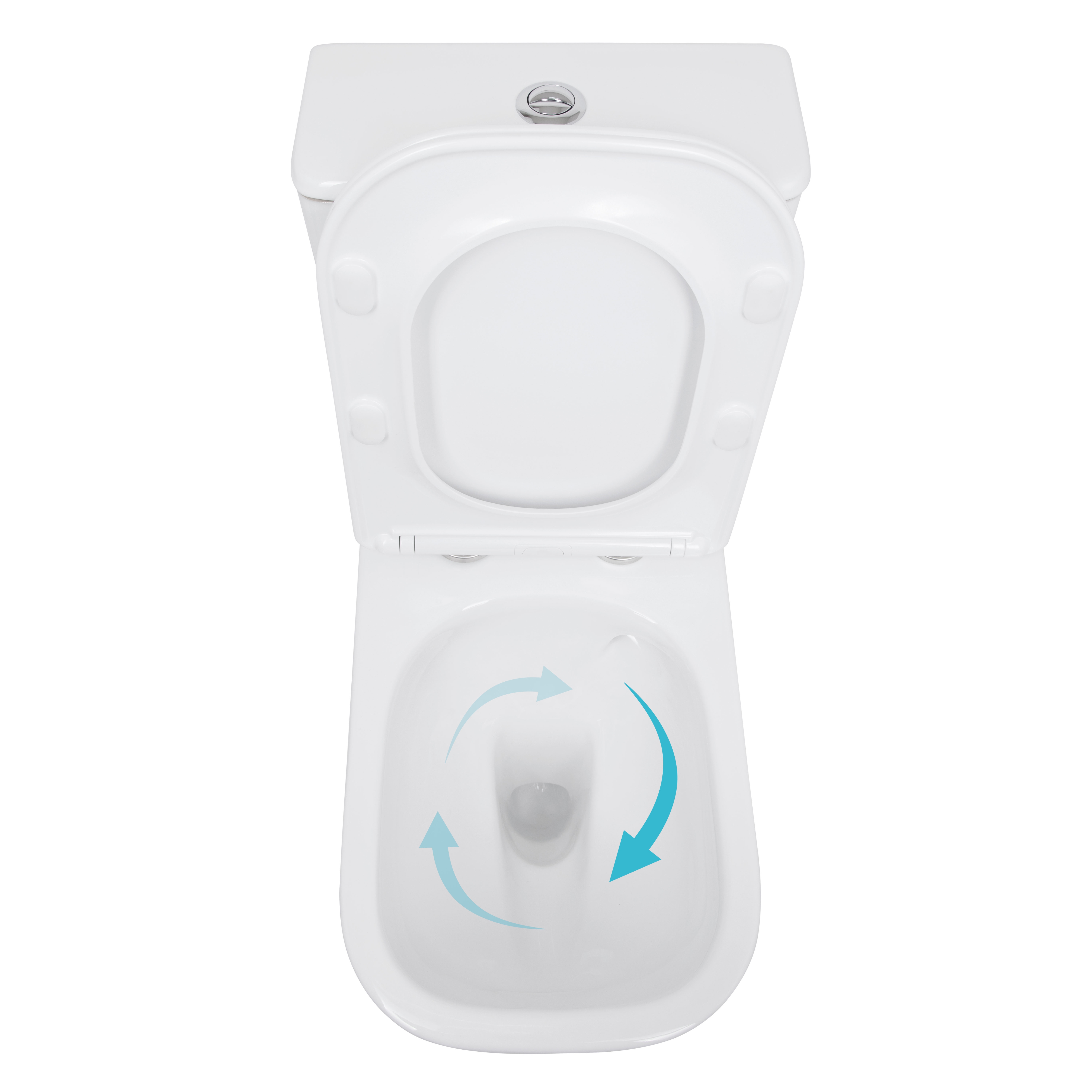 Унітаз підлоговий Qtap Stork Ultra Quiet 630×350×805 мм із сидінням Soft-close, White QTSTO27W49260 — фото6