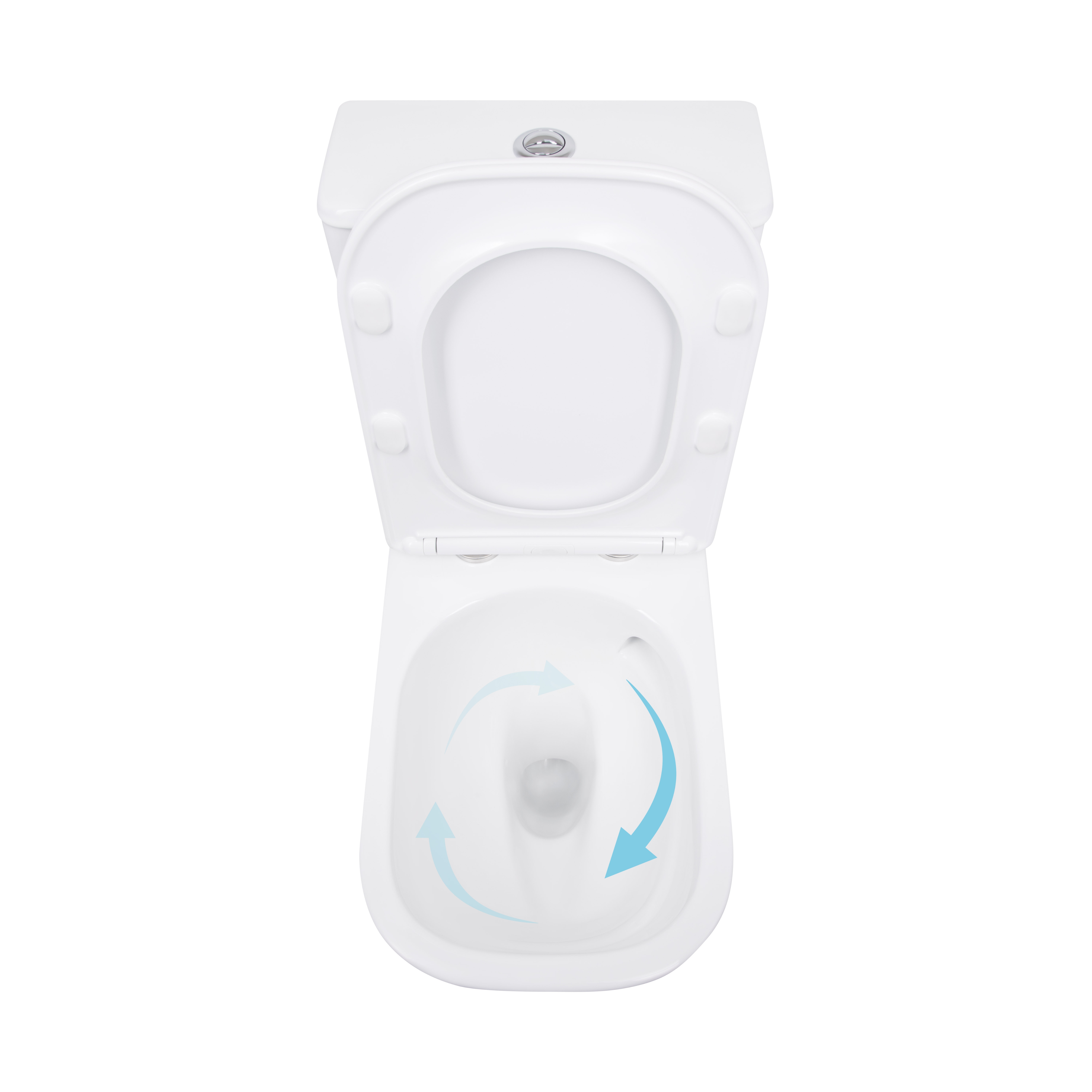 Унітаз підлоговий Qtap Aquarius Ultra Quiet 620×355×790 мм з сидінням Soft-close, White QTAQAW27W49262 — фото6