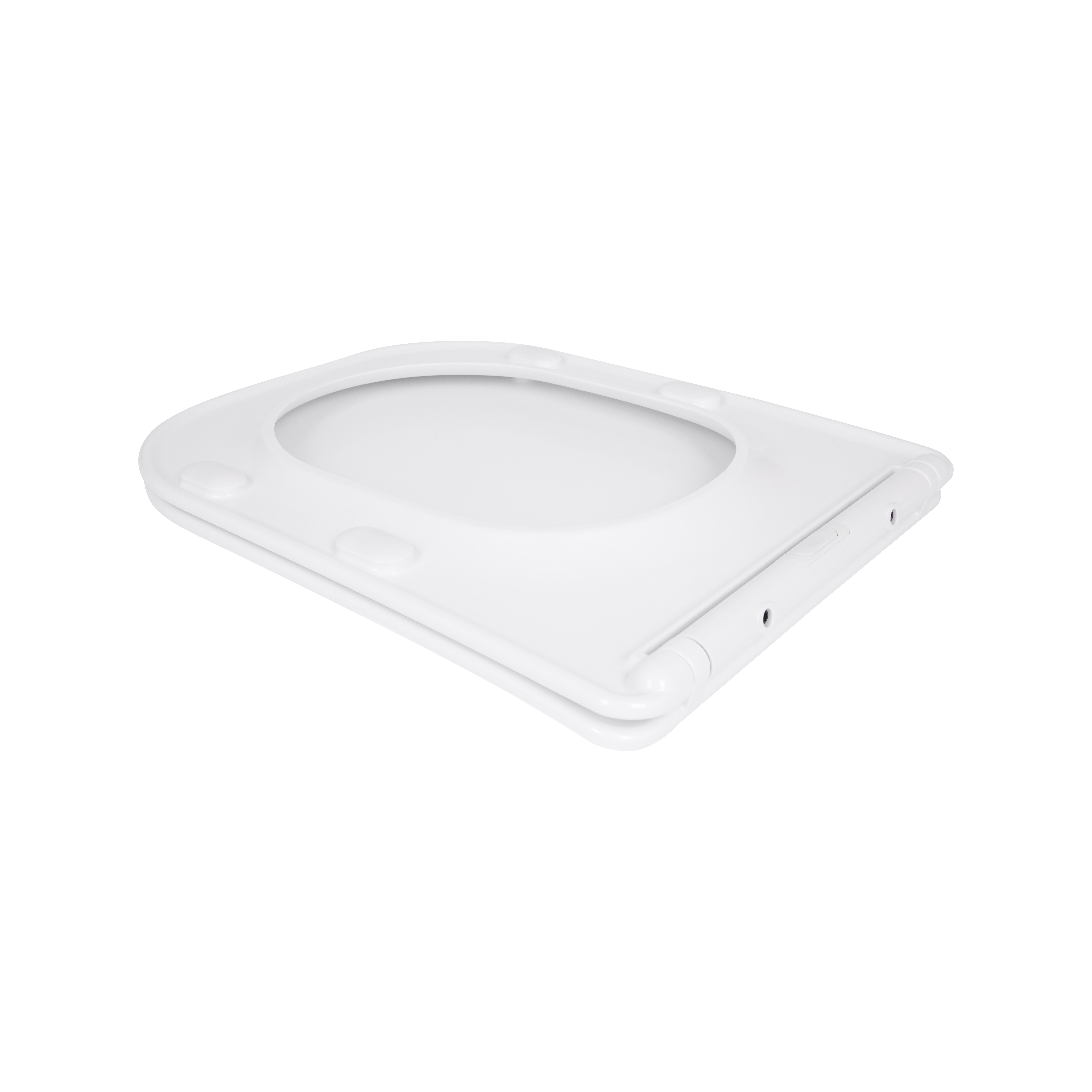 Сидіння для унітазу Qtap (Stork, Aquarius 630) 420x336x22 мм, White, з мікроліфтом, Slim Duroplast, Quick Release QTSC179W49263 — фото4