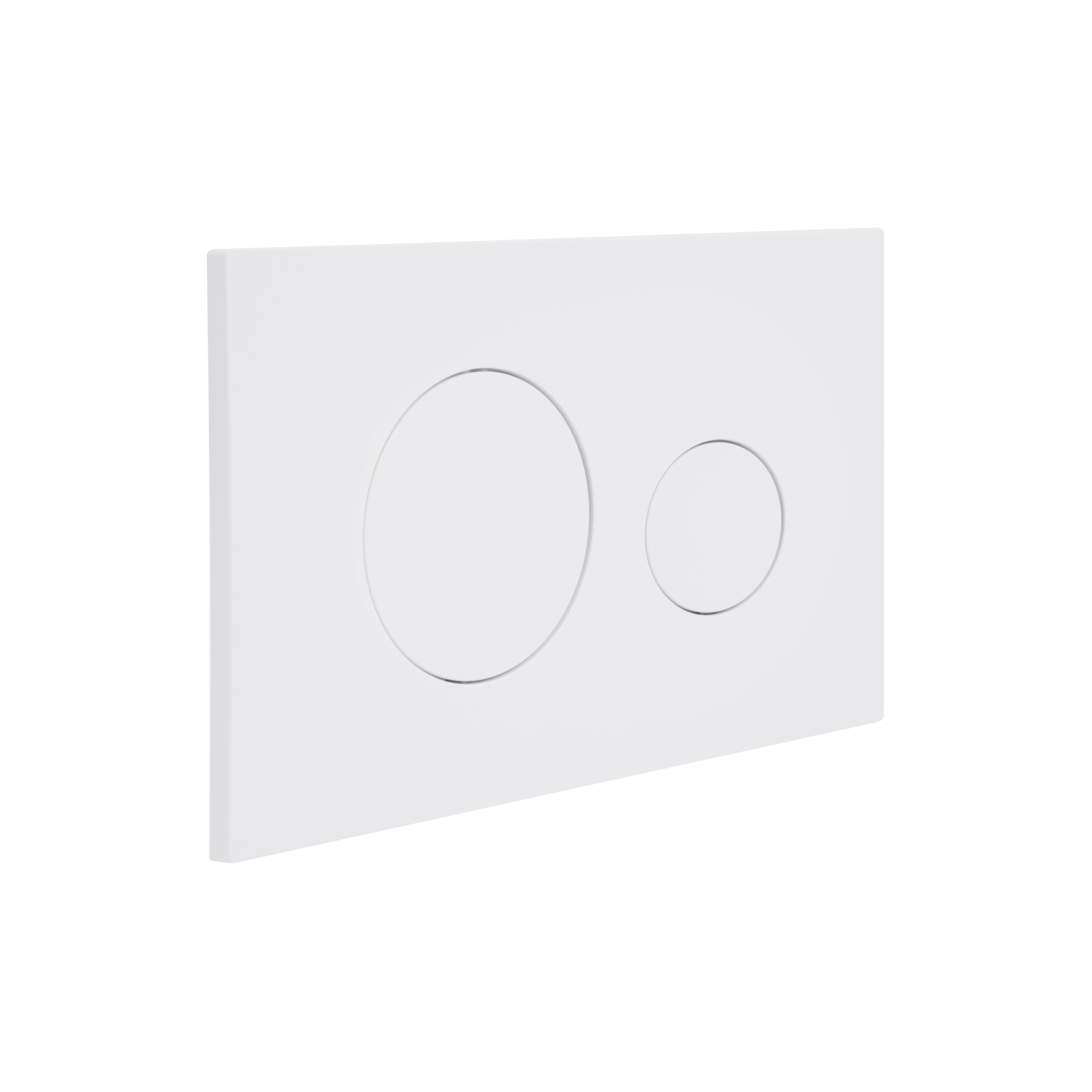 Клавіша змиву Qtap Standard 152x236x28 мм, White, кругла QTSTD164W49468 — фото3
