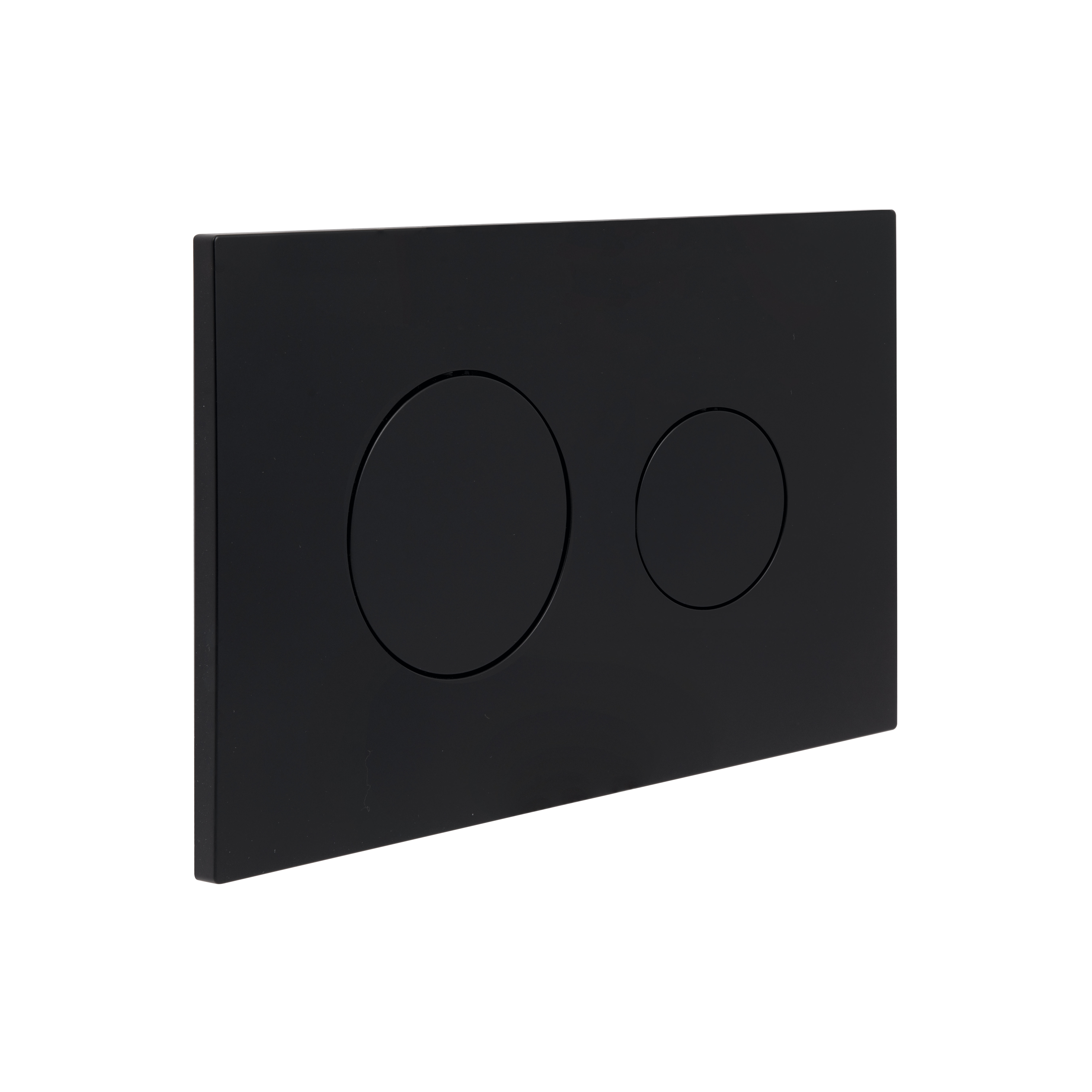 Клавиша смыва Qtap Standard 152x236x28 мм, Matt Black, круглая QTSTD164BLM49470 — фото3