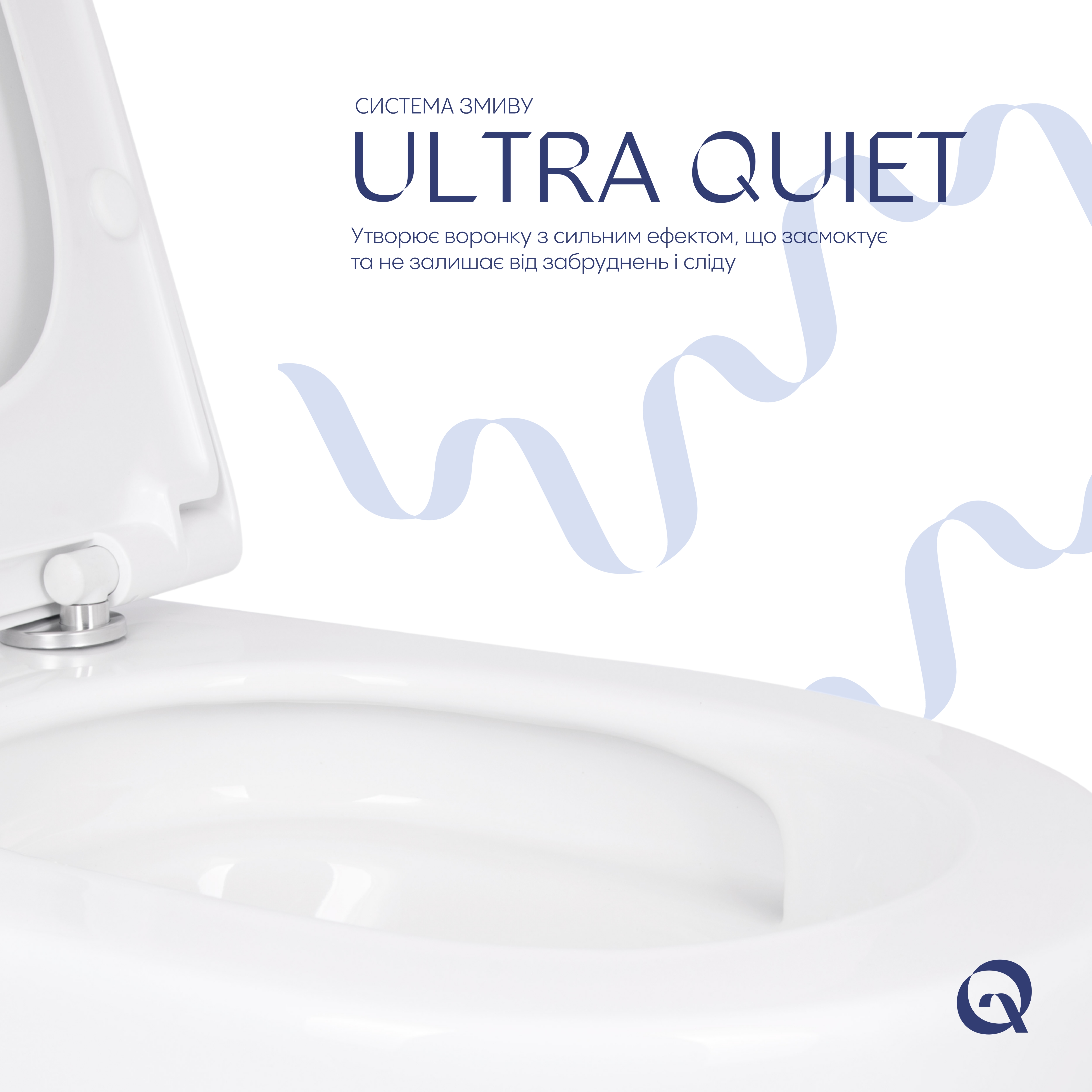 Унітаз підвісний Qtap Robin ML Ultra Quiet 490x365x325 мм, з сидінням Soft-close MagLock, White QTROBML26W49621 — фото5