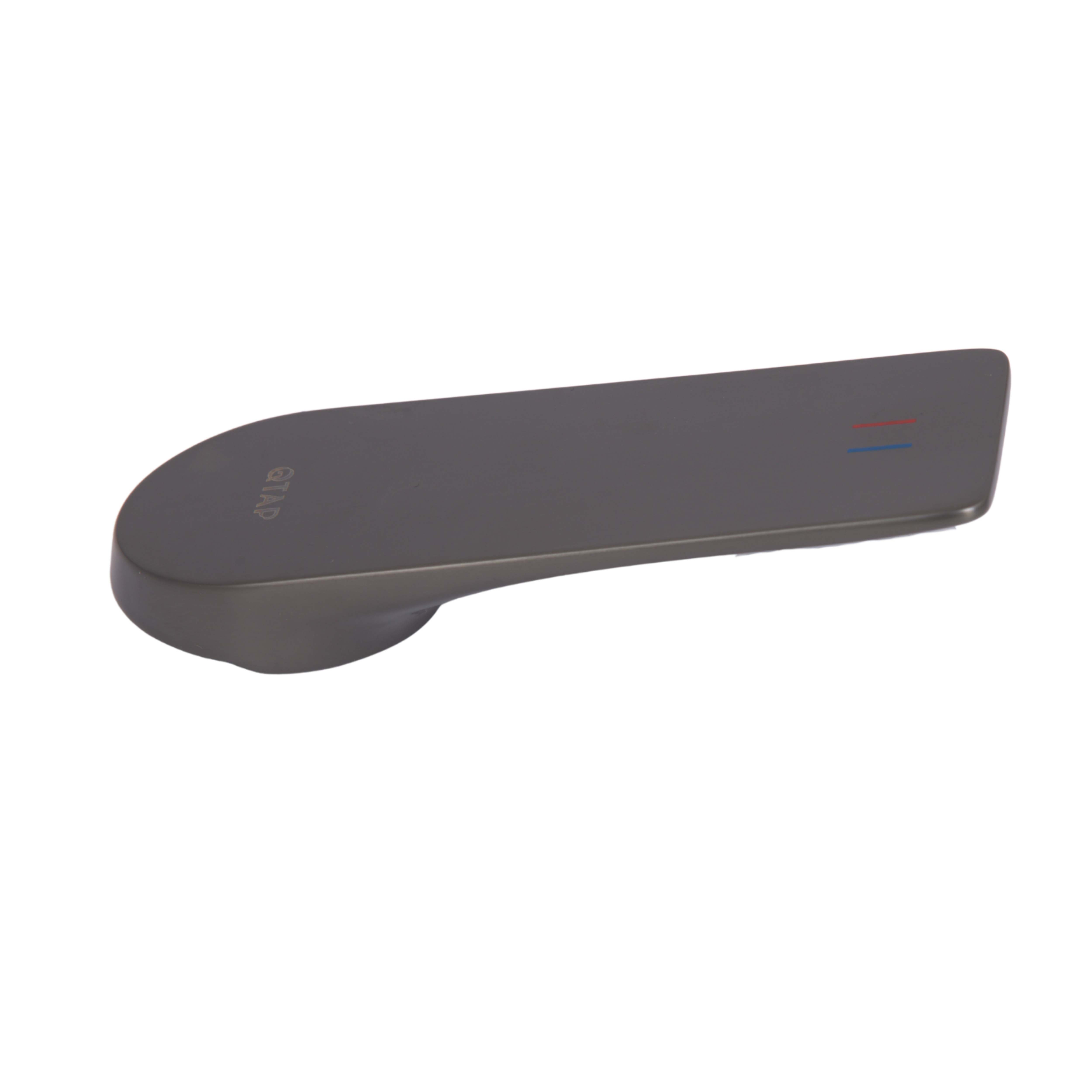 Ручка картриджа Qtap (116,5х41,5х18) для змішувачів Vlasta New Gunmetal Black PVD QTVLA11654151849628
