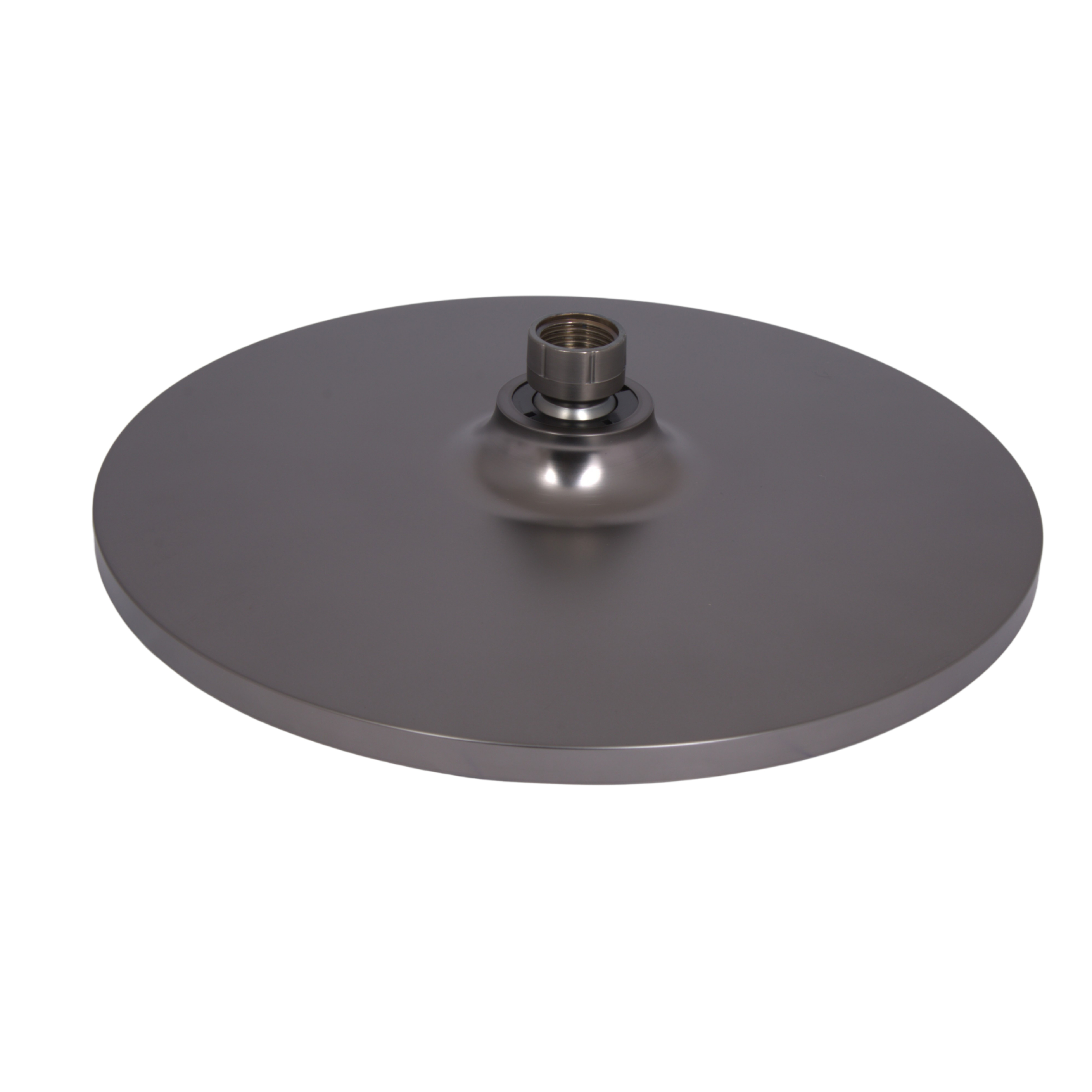 Стельова лійка Qtap (250х54х250) для душової системи Vlasta New Gunmetal Black PVD QTVLA25054250GMB49647 — фото3