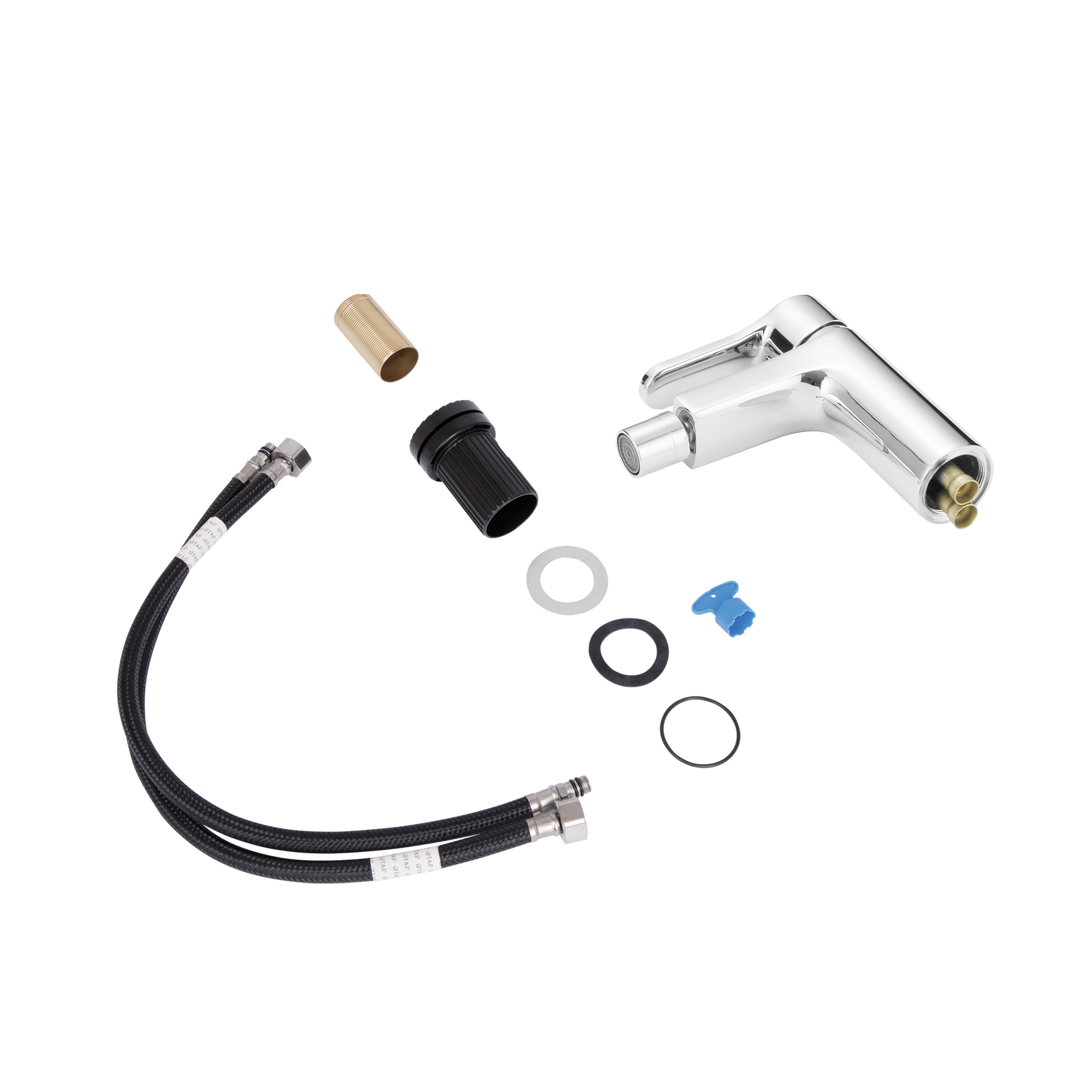 Змішувач для биде Qtap Astra (k35) Chrome QTAST255CRM49717, фото 6