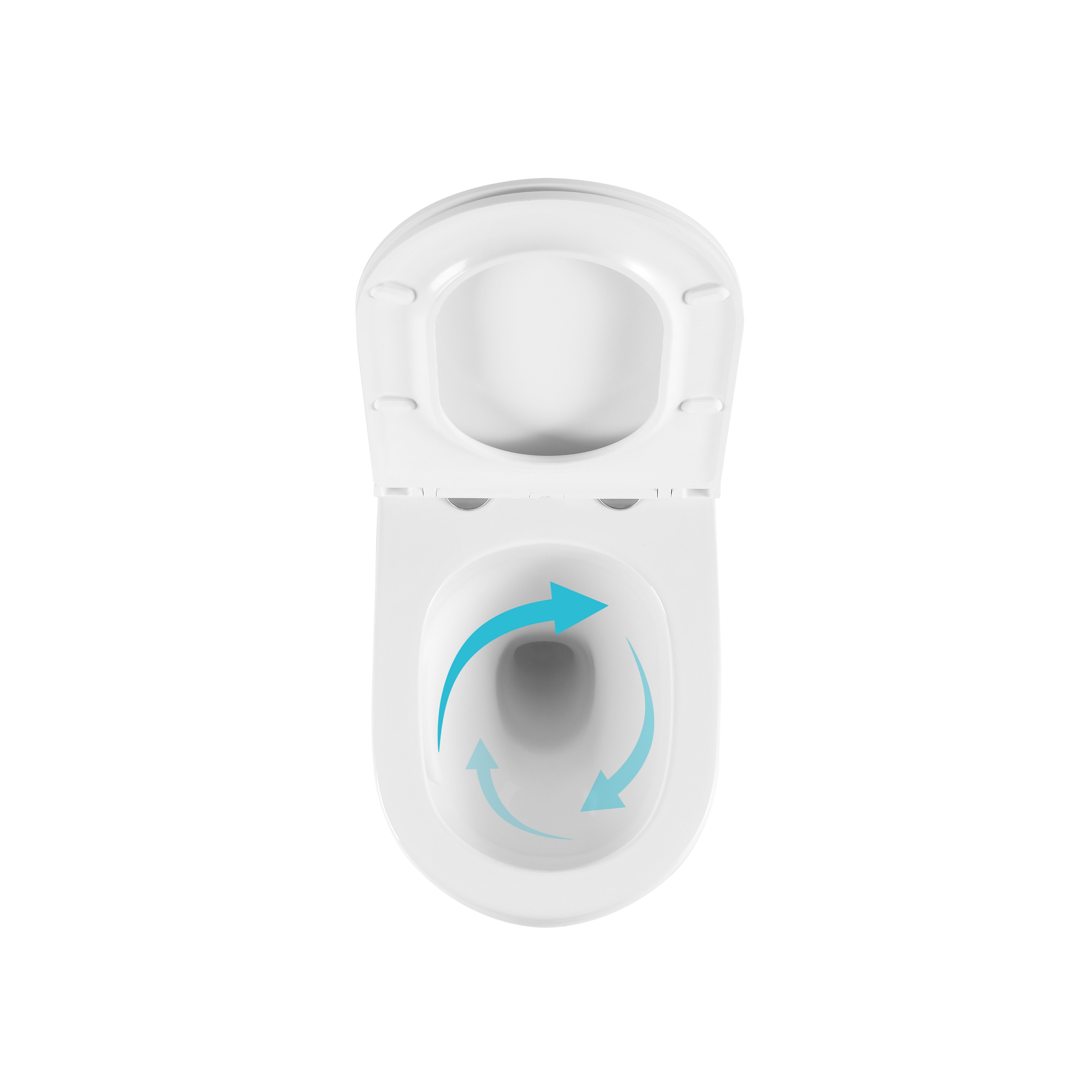 Готове рішення Qtap для ванної кімнати: підвісний унітаз Taurus Ultra Quiet 515×360×350 + комплект інсталяції Nest 4 в 1 (квадратна клавіша Chrome) — фото6