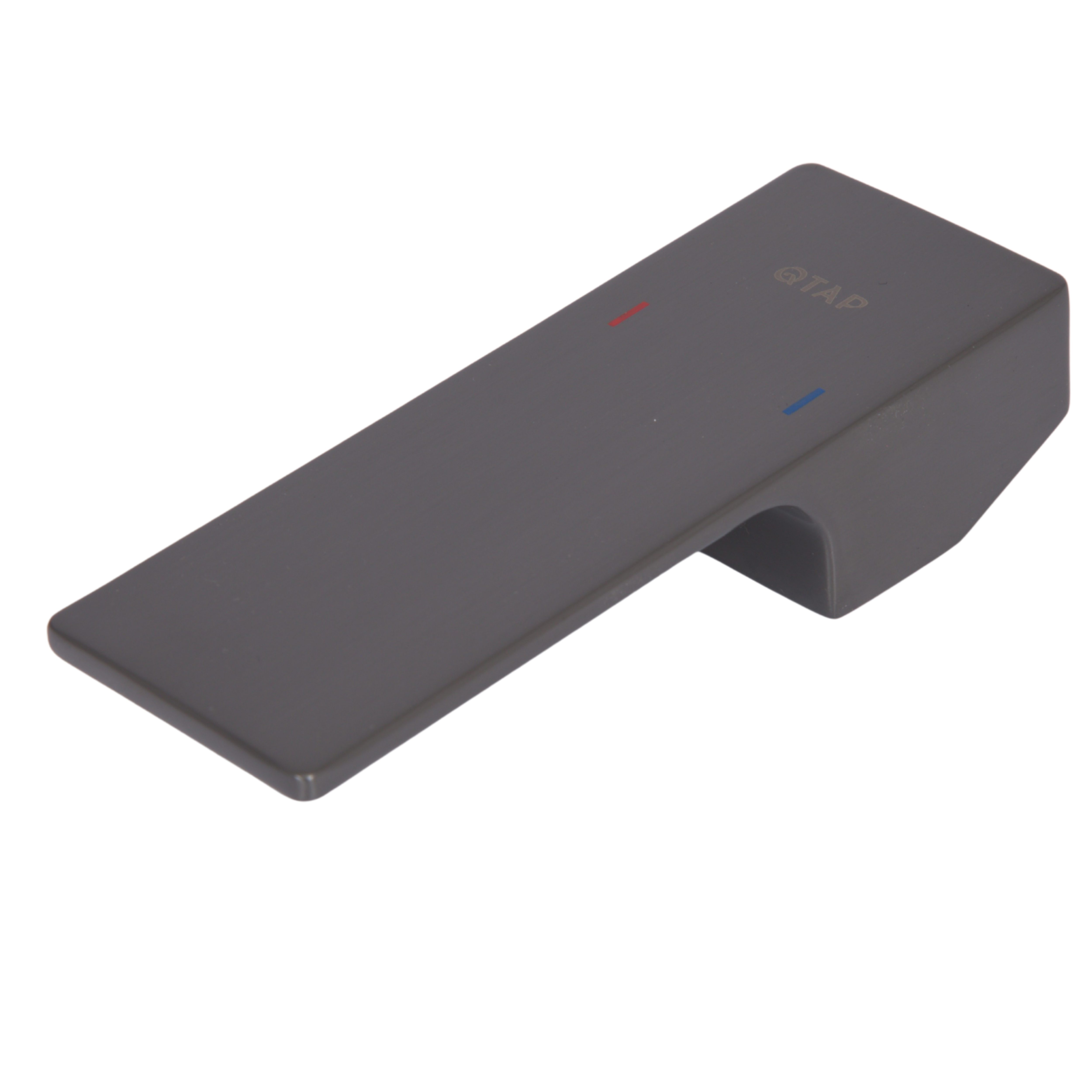 Ручка Qtap (25x42,2x119,7) для змішувачів Gemini Gunmetal Black PVD QTGEM254221197GMB50053 — фото2