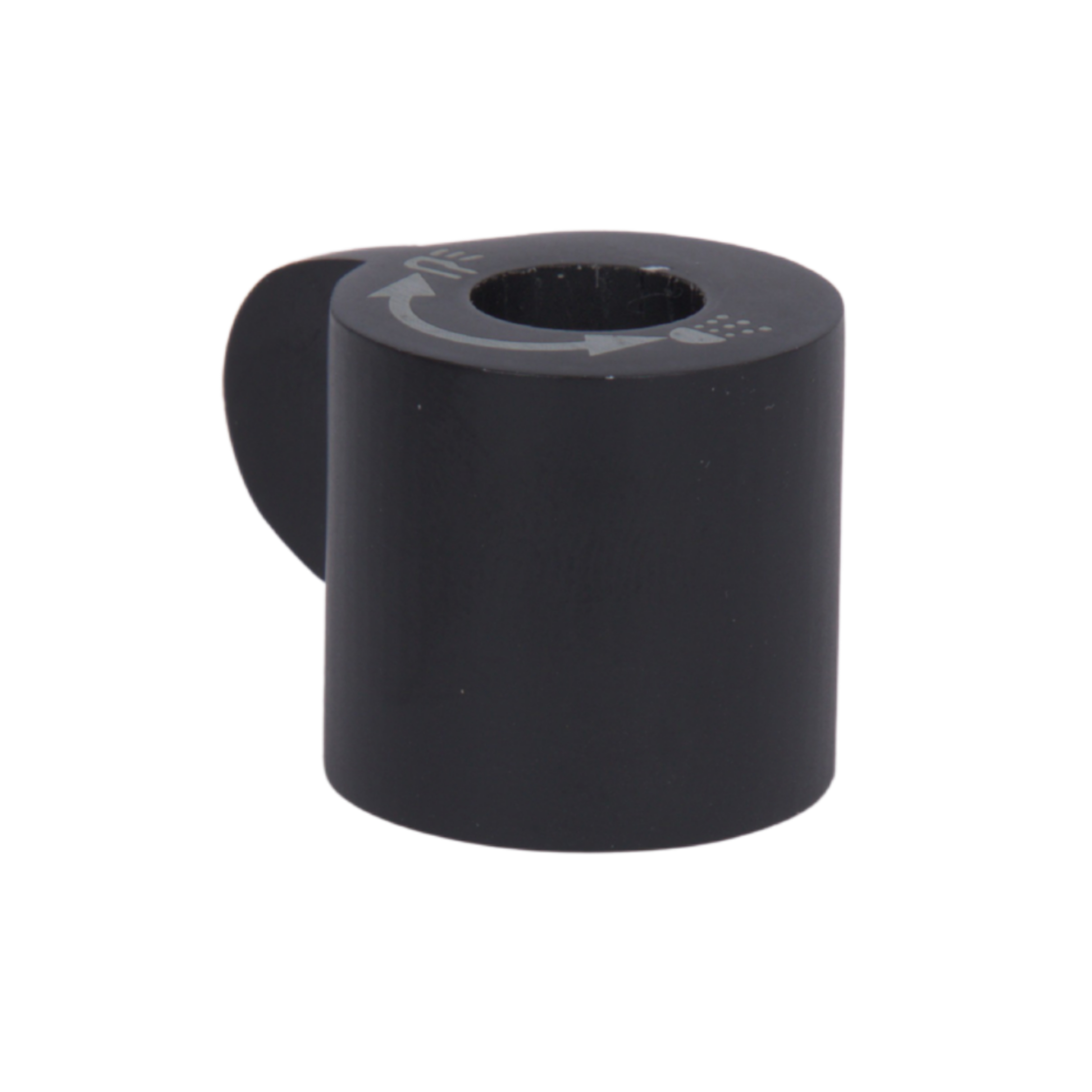 Ручка букси  Qtap (22,1x23x33) для змішувача для ванни Gemini Matt Black QTGEM2212333BLA50056 — фото2