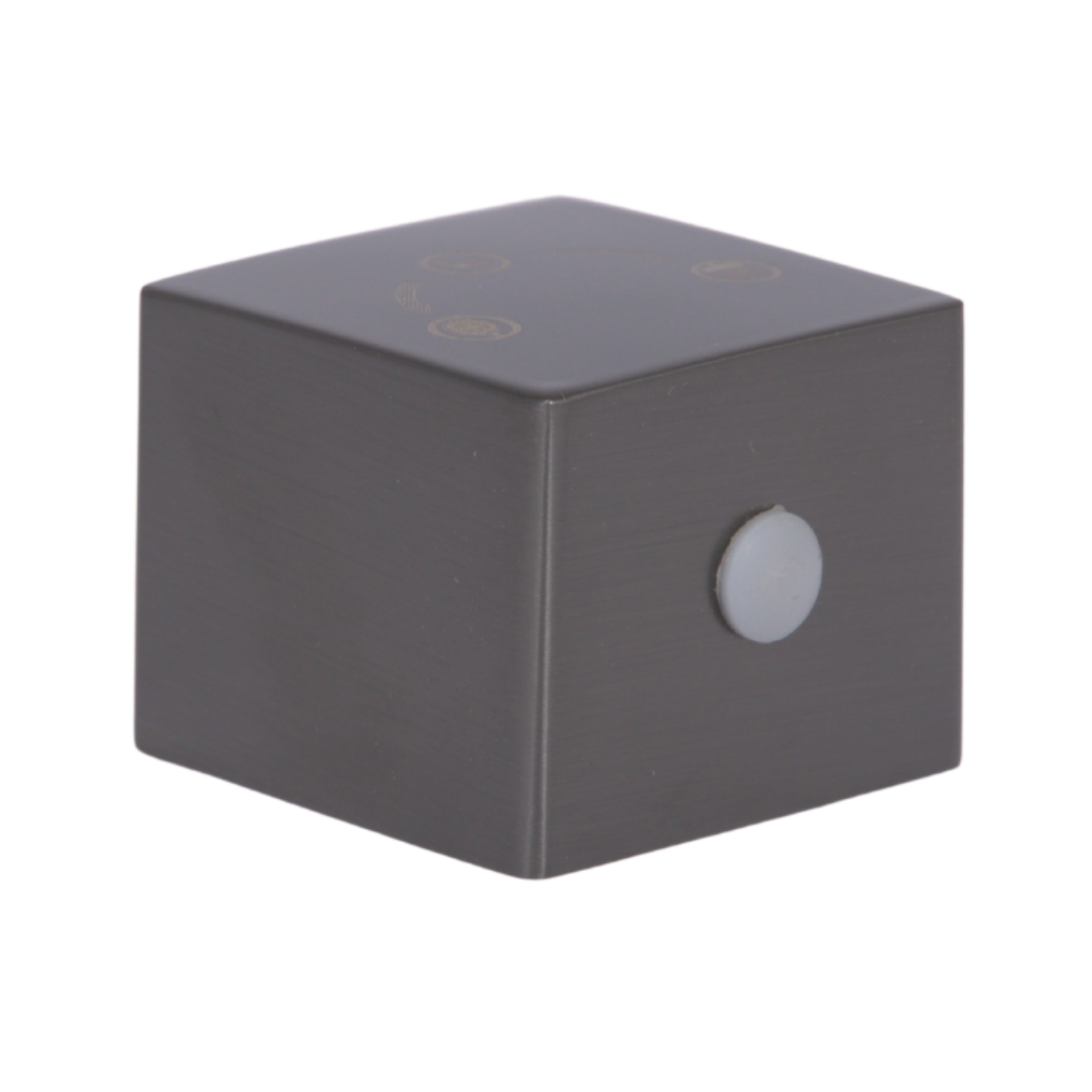 Ручка Qtap (25,8x32x32) для душової системи на три споживача Gemini Gunmetal Black PVD QTGEM258323250065 — фото2