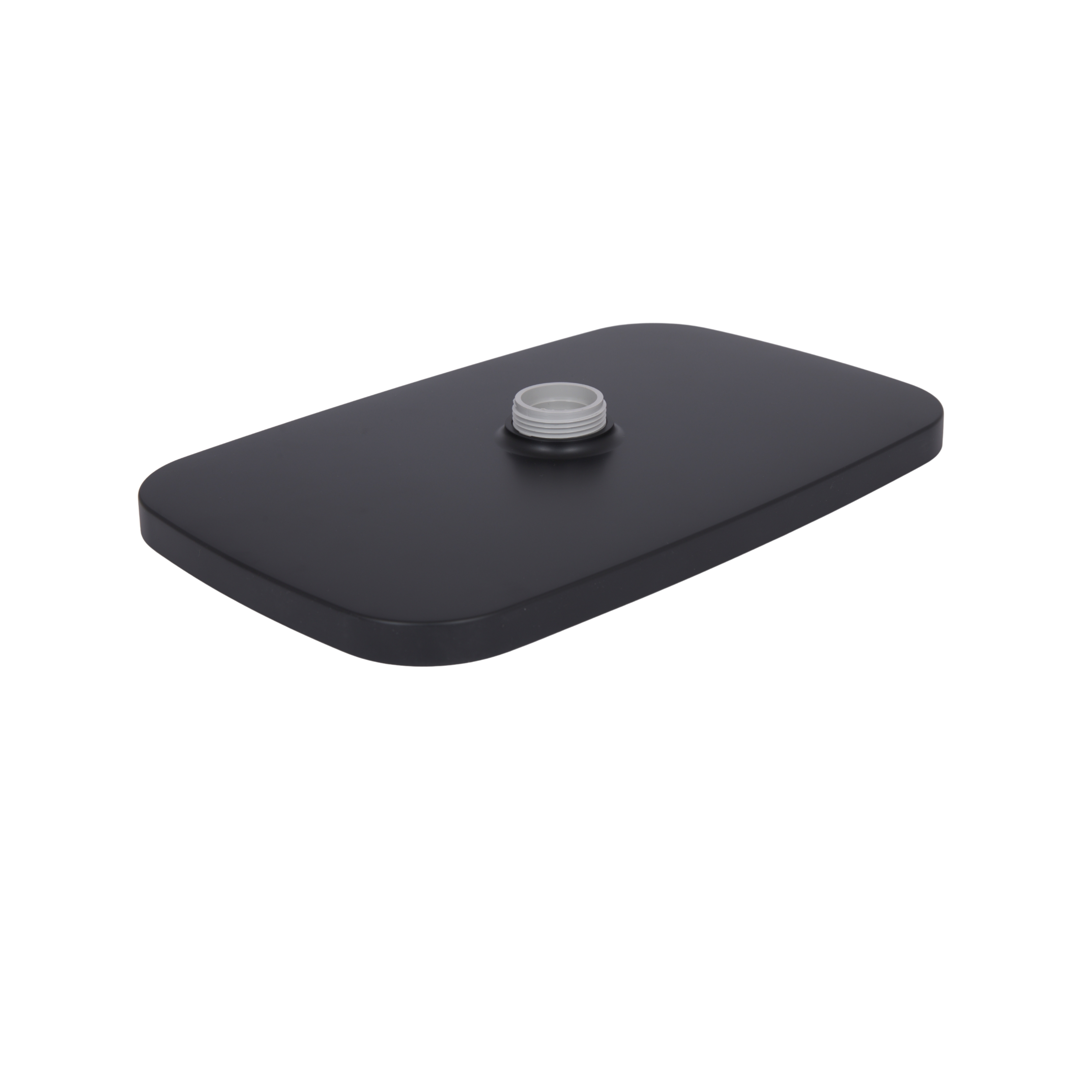Стельова лійка Qtap (34x190x290) для душових систем Gemini Matt Black QTGEM34190290BLA50068 — фото3