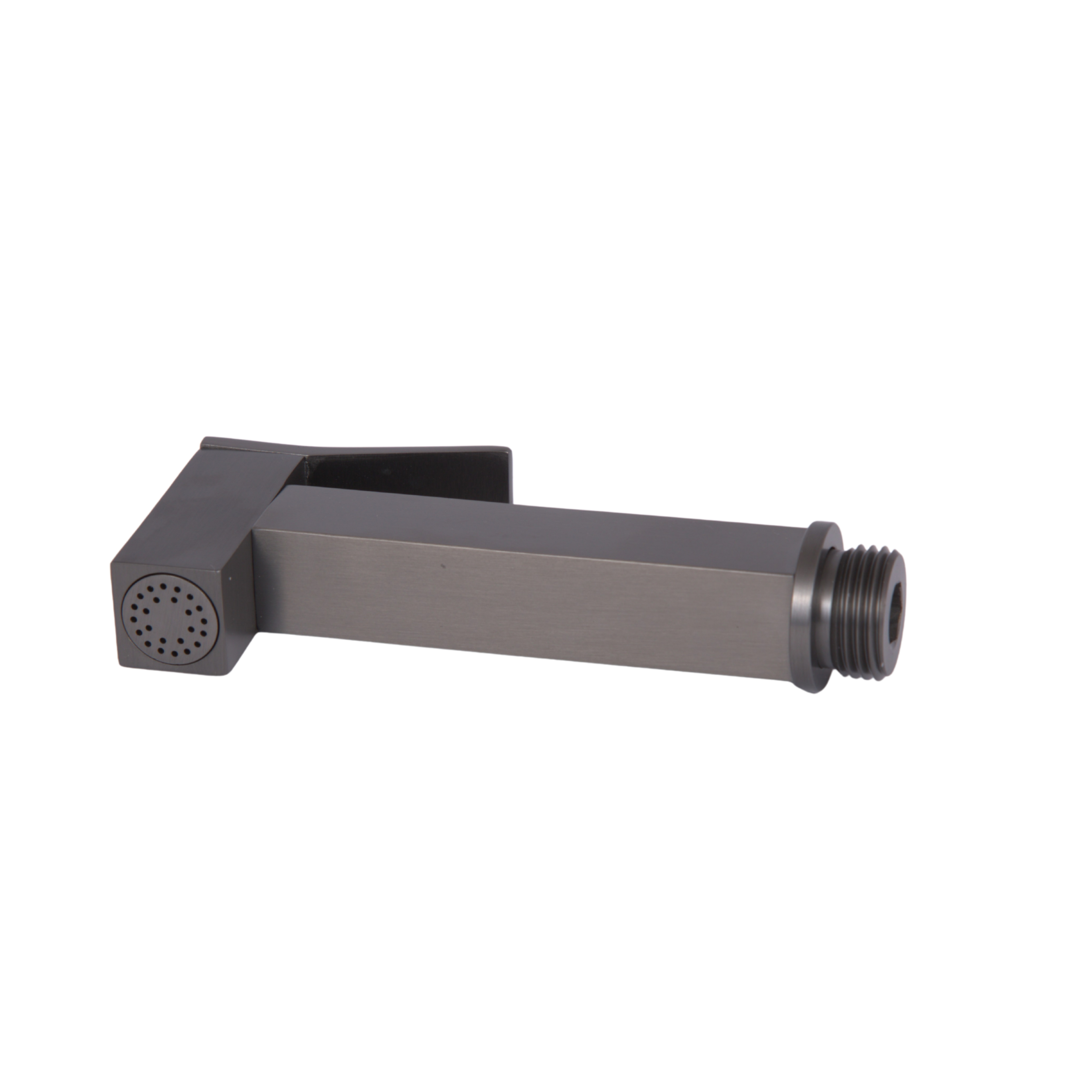 Лійка для ручного душу Qtap (160,5x18,2x56) для змішувача для раковини з гігієнічним душем Gemini Gunmetal Black PVD QTGEM160518256GMB50077 — фото2