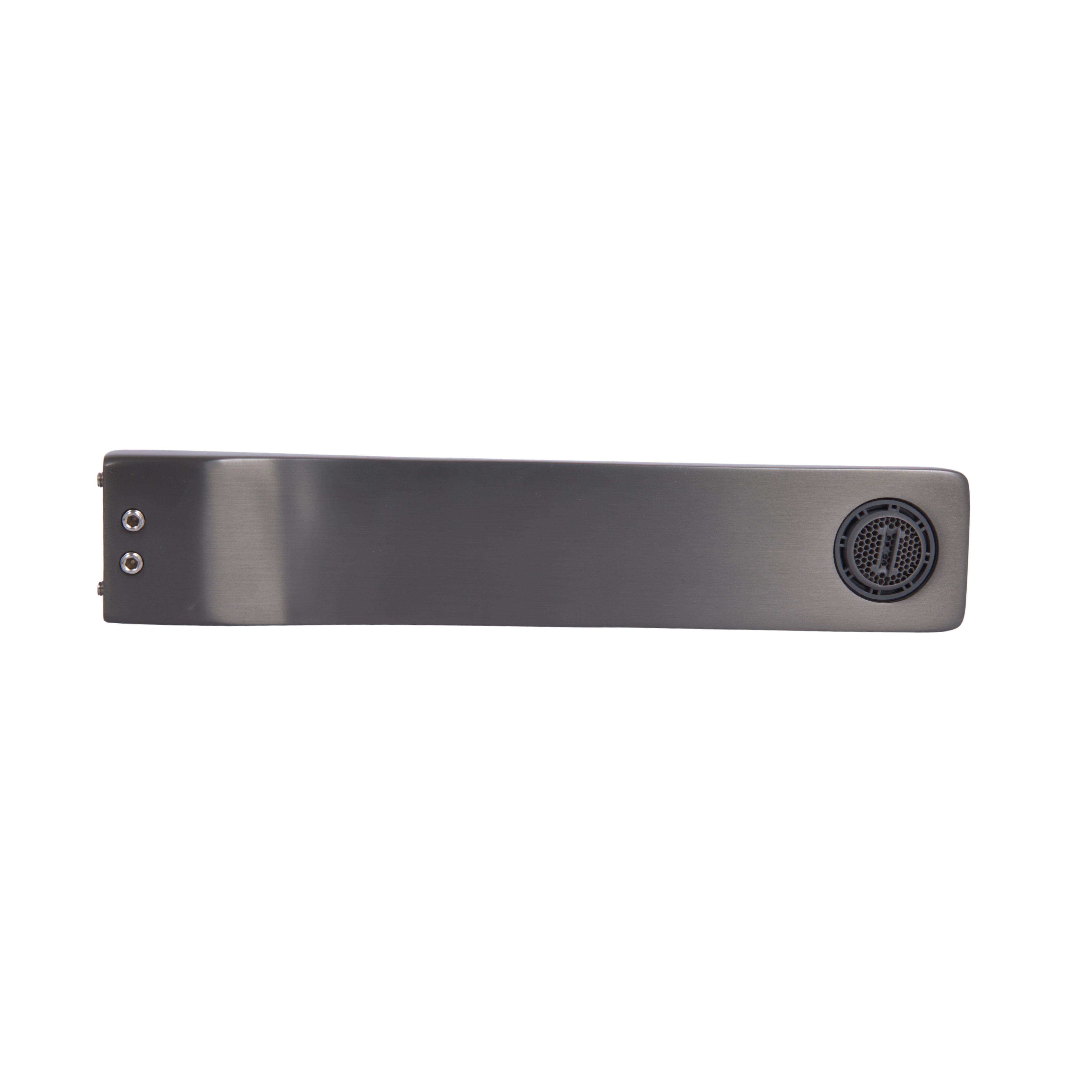 Вилив Qtap (25,8x39,3x200) для змішувача для раковини прихованого монтажу Gemini Gunmetal Black PVD QTGEM258393200GMB50128 — фото2