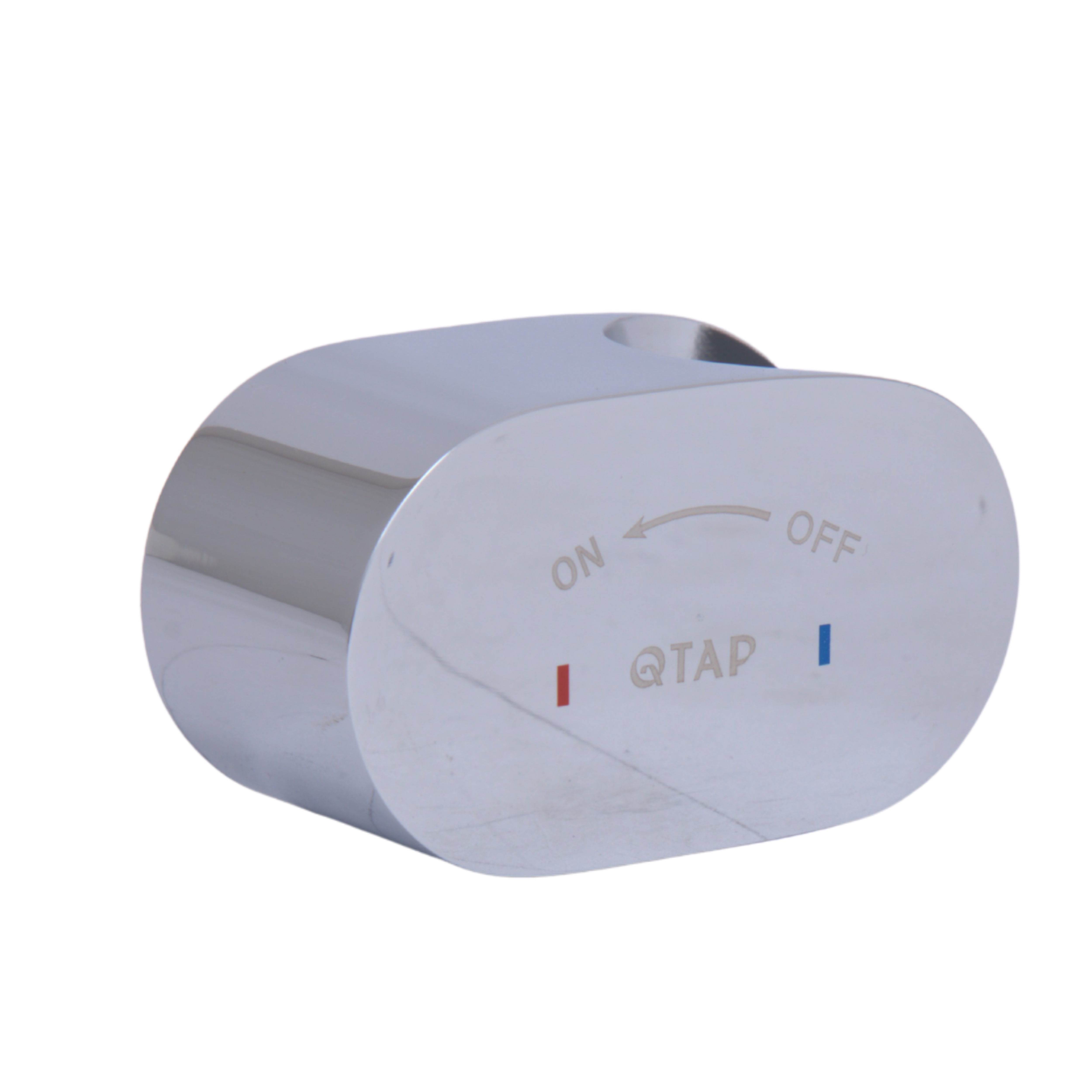 Ручка Qtap (59,8x27,7x34,9) для набору для гігієнічного душу V00440601 Inspai-Varius Chrome QTINSVAR598277349CRM50342