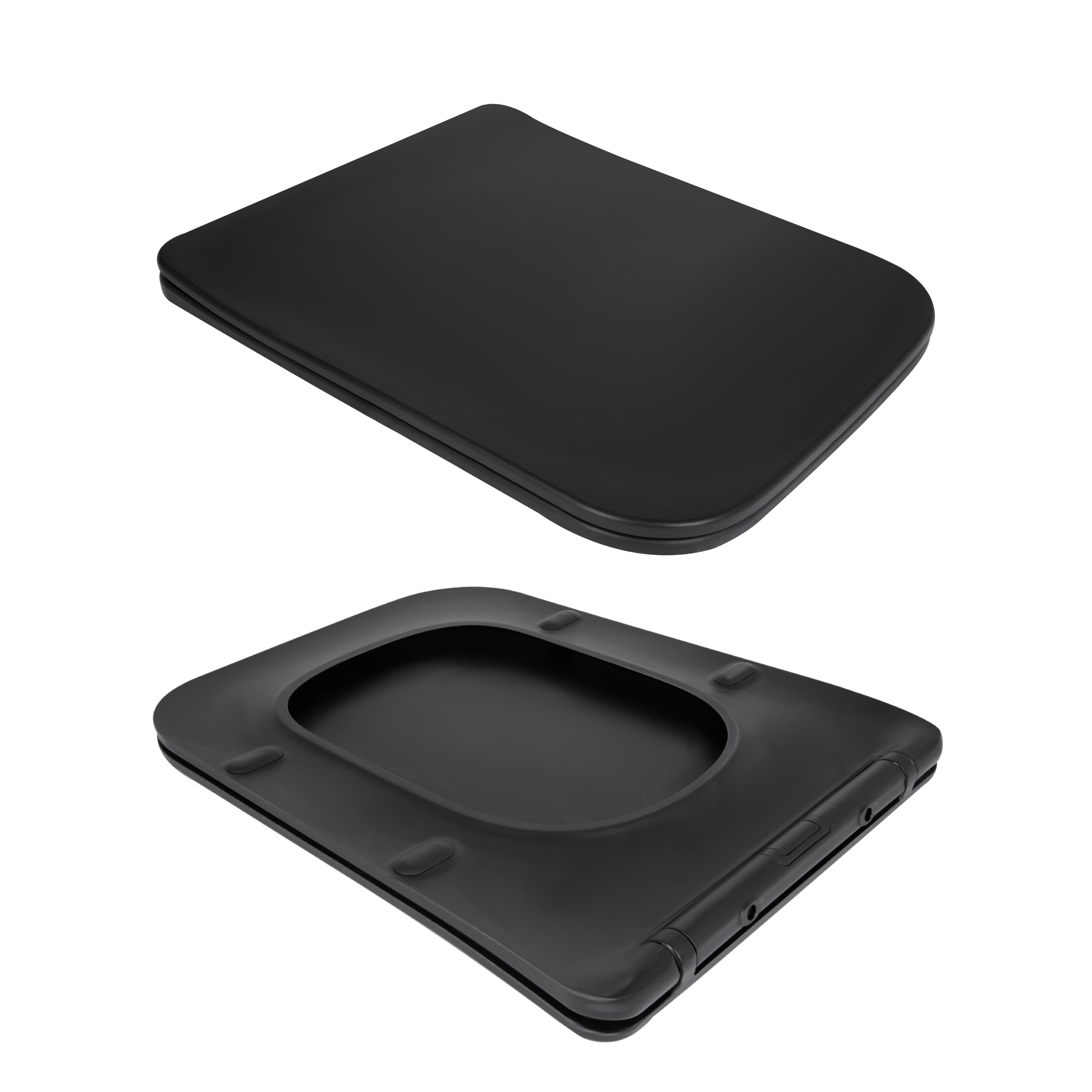 Унітаз підвісний Qtap Gemini Ultra Quiet 485×340×350 мм, Matt Black, з сидінням Slim Duroplast / Soft-close / Quick Release QTGEM28BLM50505 — фото8