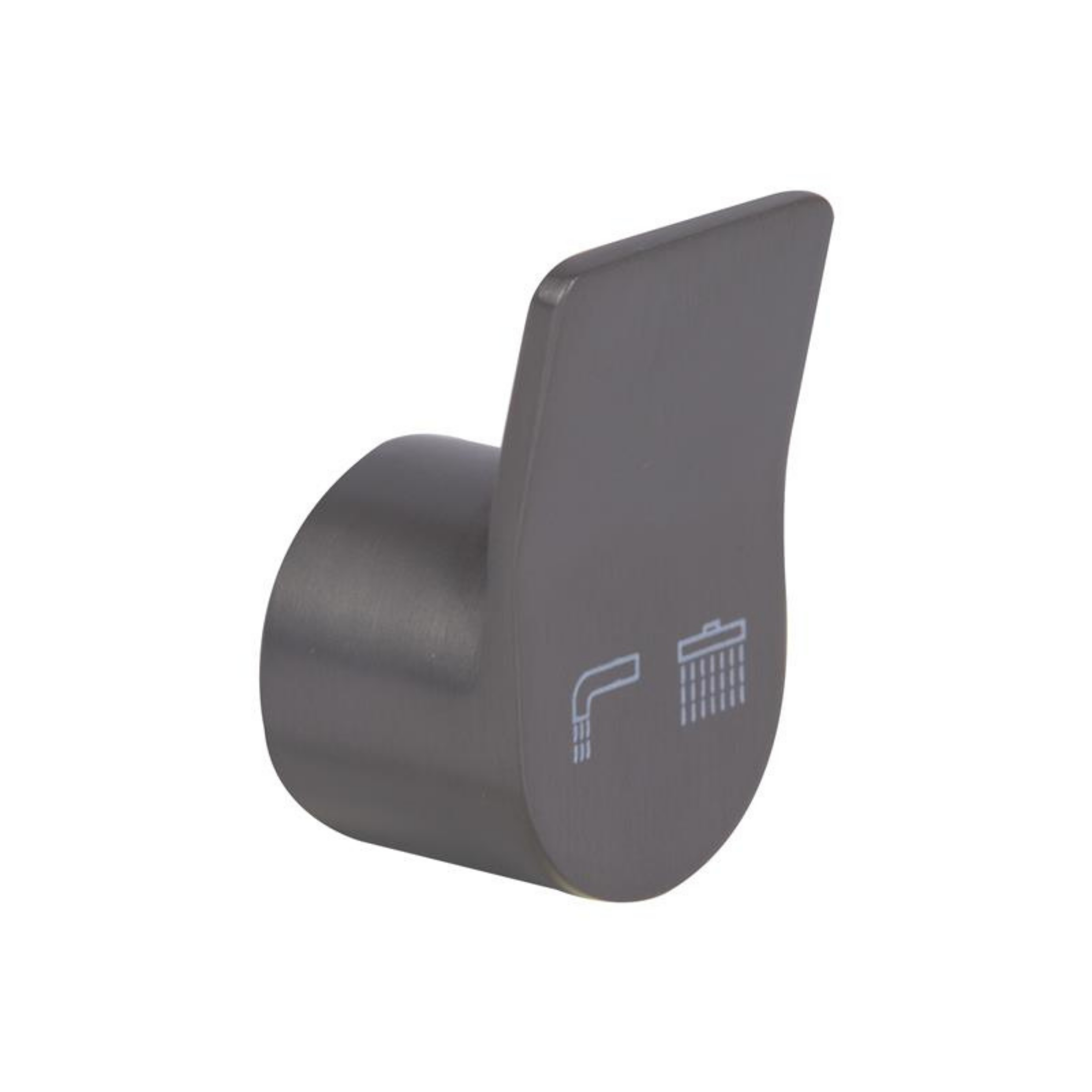 Ручка перемикача режимів Qtap (27,1x45,5x27,4) для душової системи Presto Graphite QTPRE271455274GRP50517