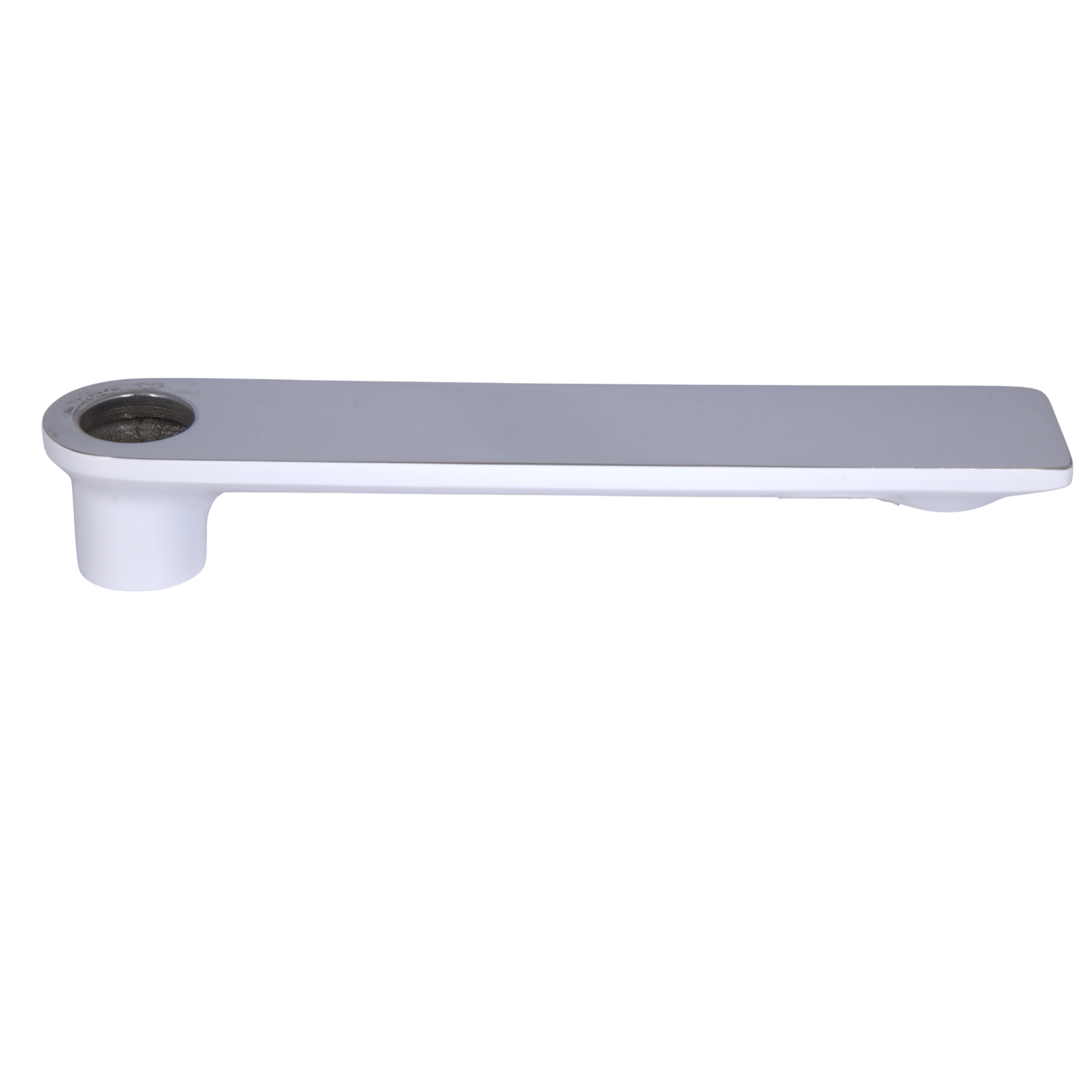 Вилив Qtap (42x36,7x227) для душової системи Presto Chrome/White QTPRE42367227CRW50527
