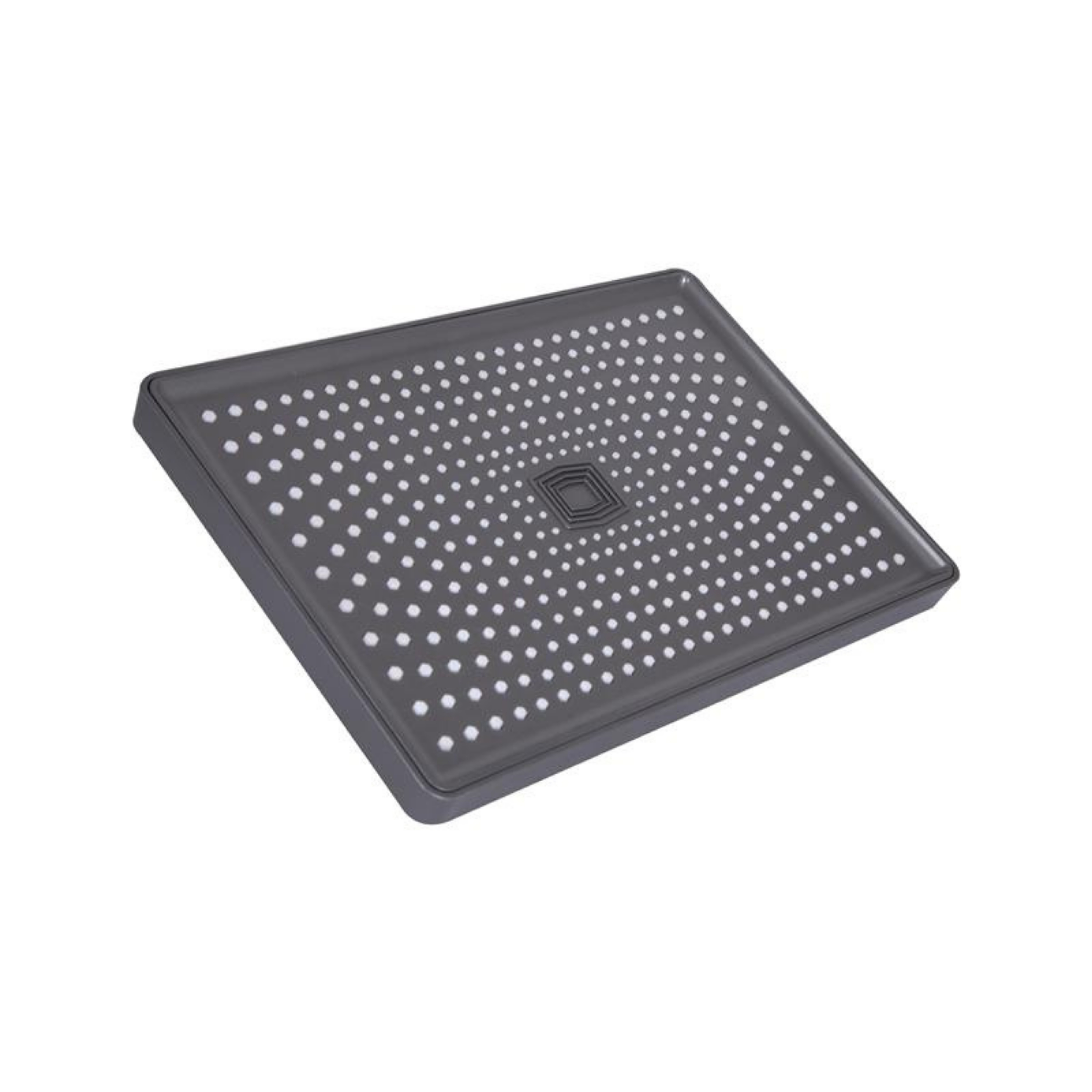 Стельова лійка Qtap (305x210x40) для душової системи Presto Graphite QTPRE30521040GRP50582