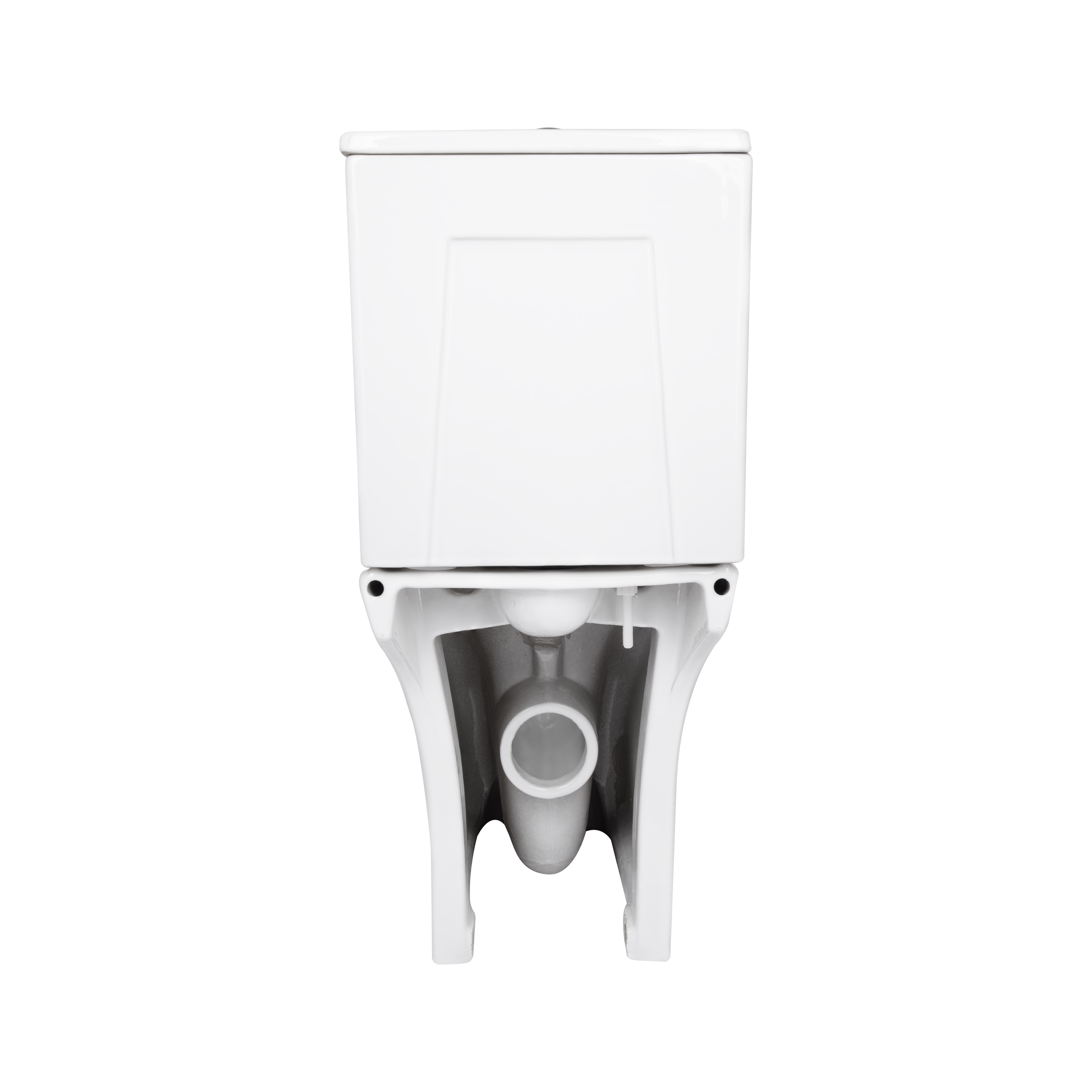 Унітаз підлоговий Qtap Presto Quadro безобідковий з сідінням Soft-close QTPRE27W51021, фото 7