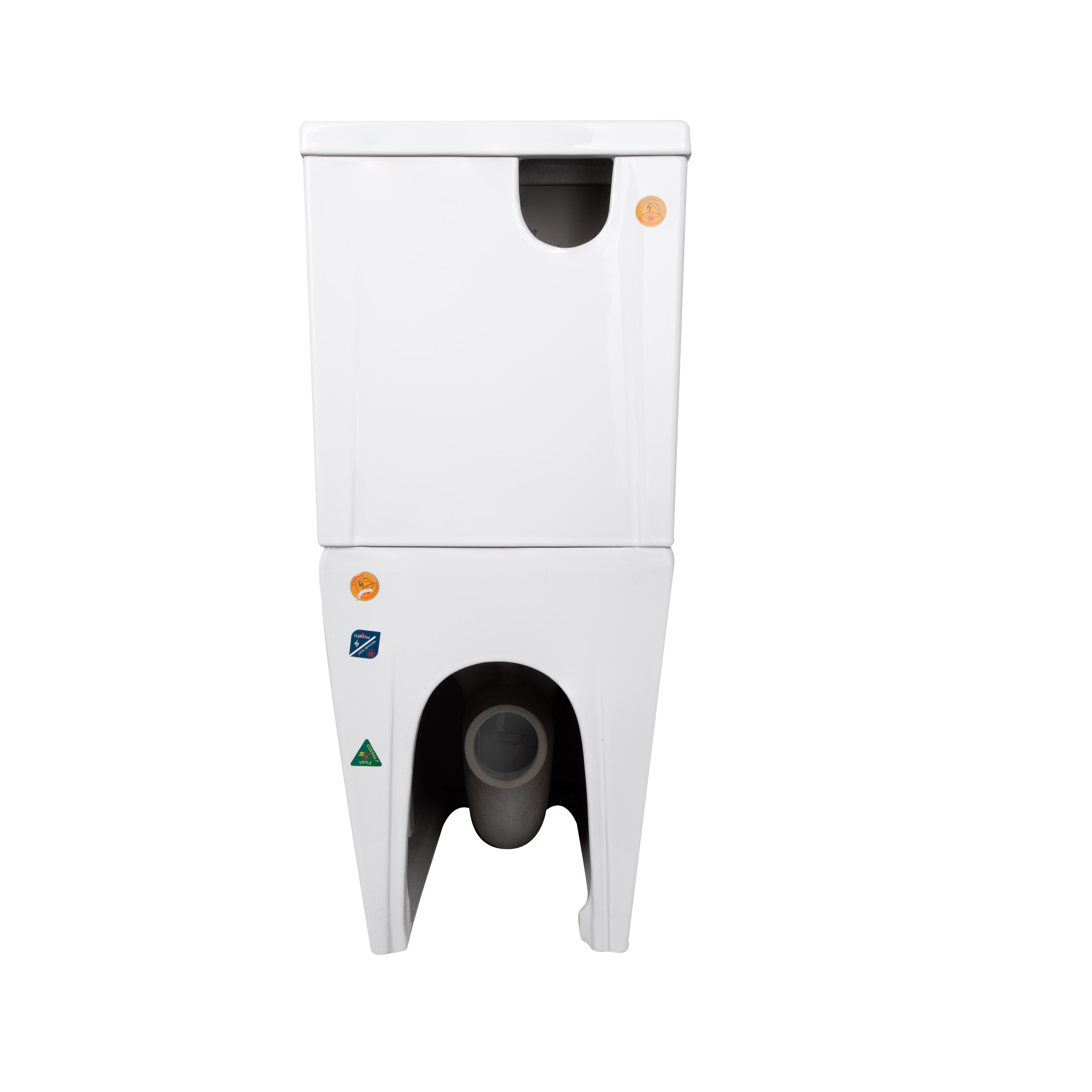 Унітаз підлоговий Qtap Crow Ultra Quiet безобідковий з сідінням Soft-close QTCRO27W51028, фото 7