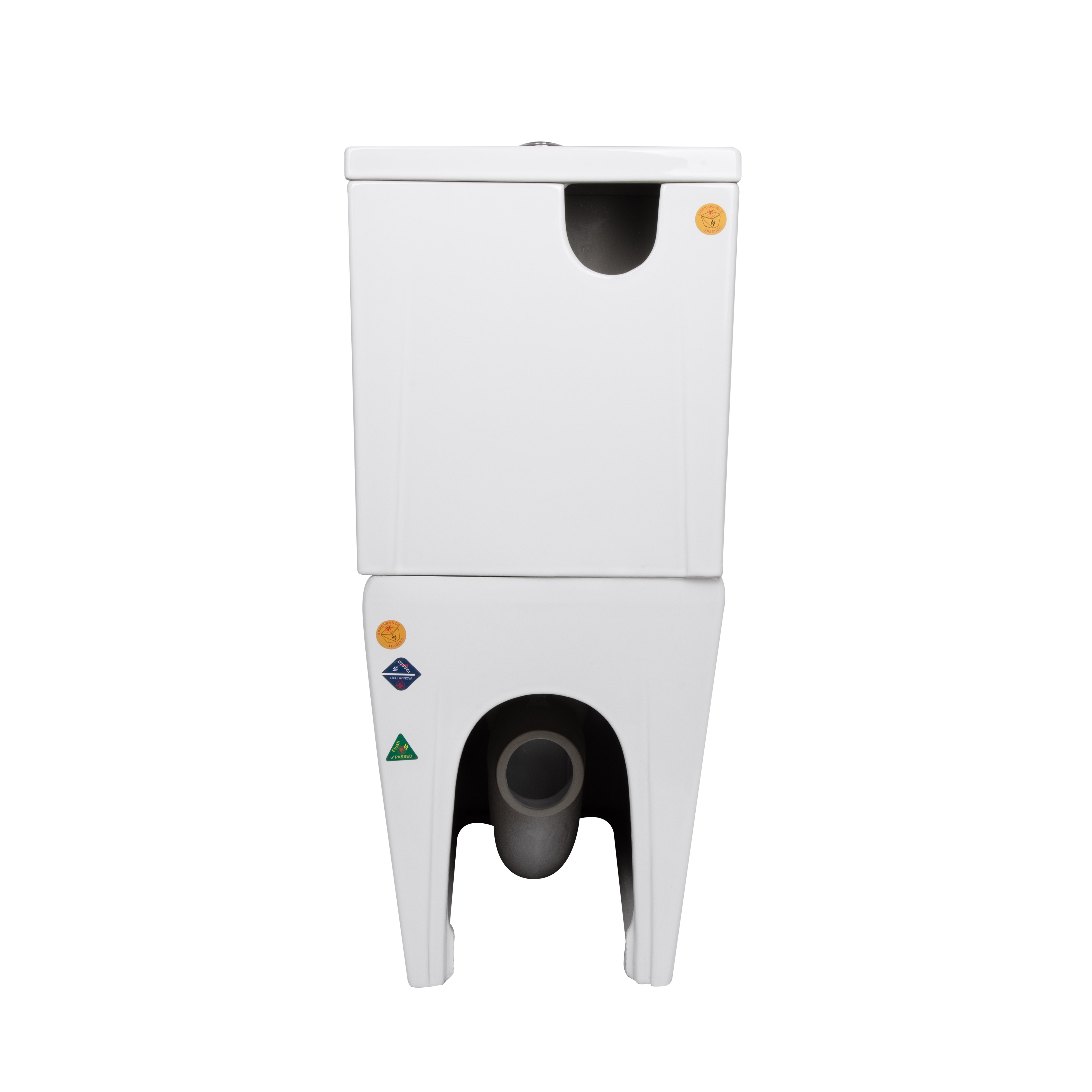 Унітаз підлоговий Qtap Crow Eco Ultra Quiet безобідковий з сідінням Soft-close QTCRO27W51030, фото 7