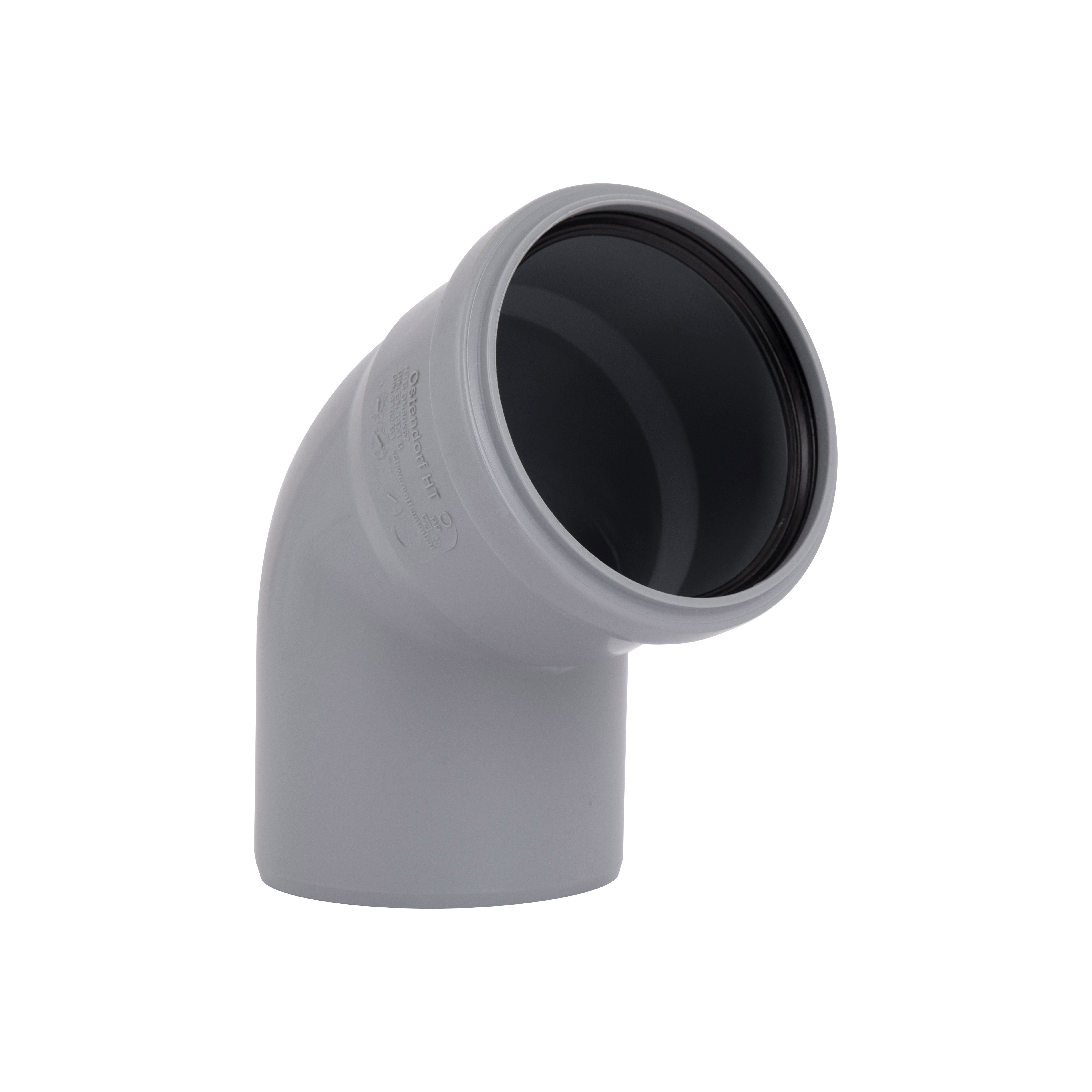 Коліно каналізаційне Ostendorf-OSMA HT-System PLUS d90×67°
