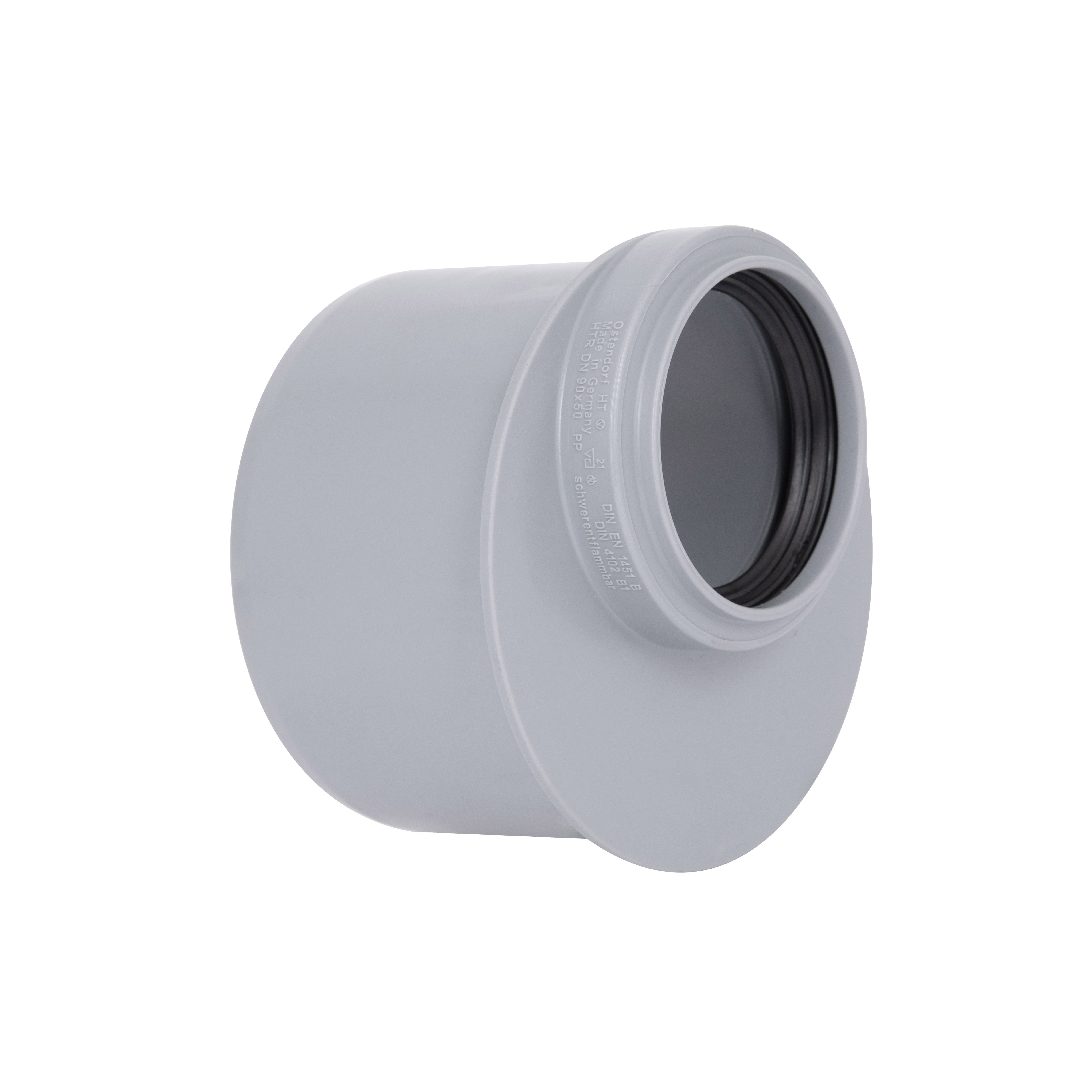 Редукція каналізаційна короткая Ostendorf-OSMA HT-System PLUS d90×50