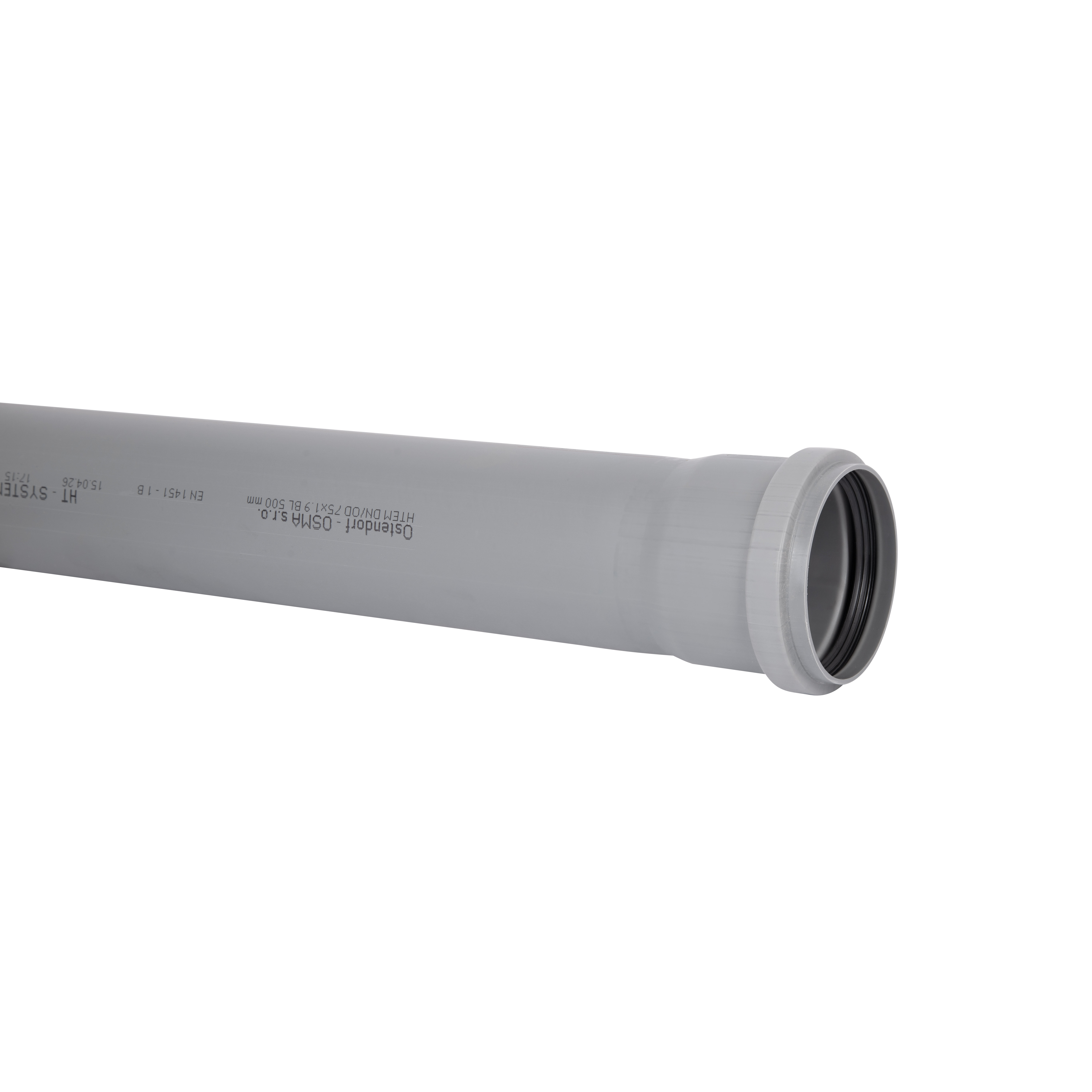 Труба каналізаційна Ostendorf-OSMA HT-System PLUS d75×500 мм