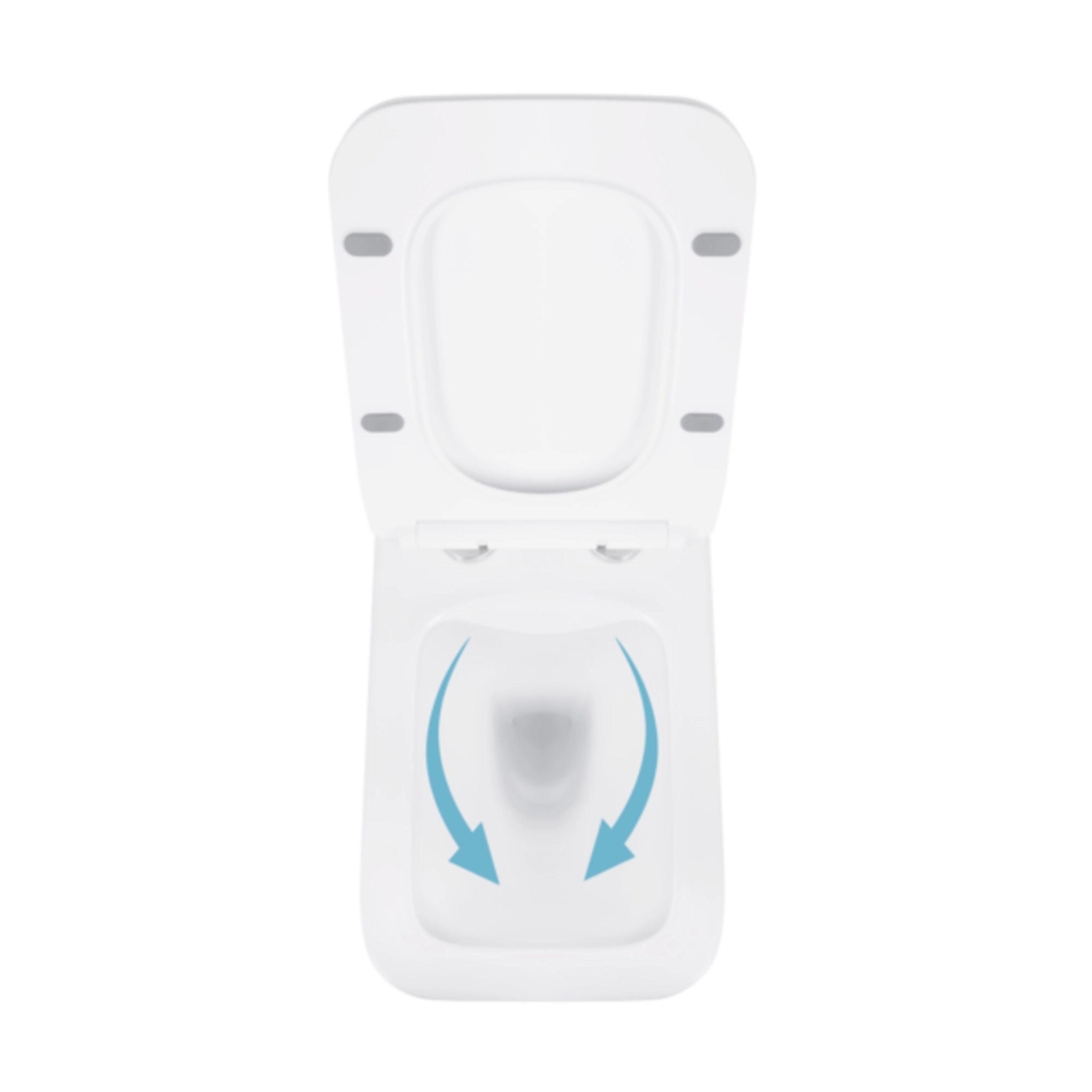 Готове рішення Qtap для ванної кімнати: підвісний унітаз Crow Rimless 520x360x290 + комплект інсталяції Standard (кругла клавіша Black) — фото6