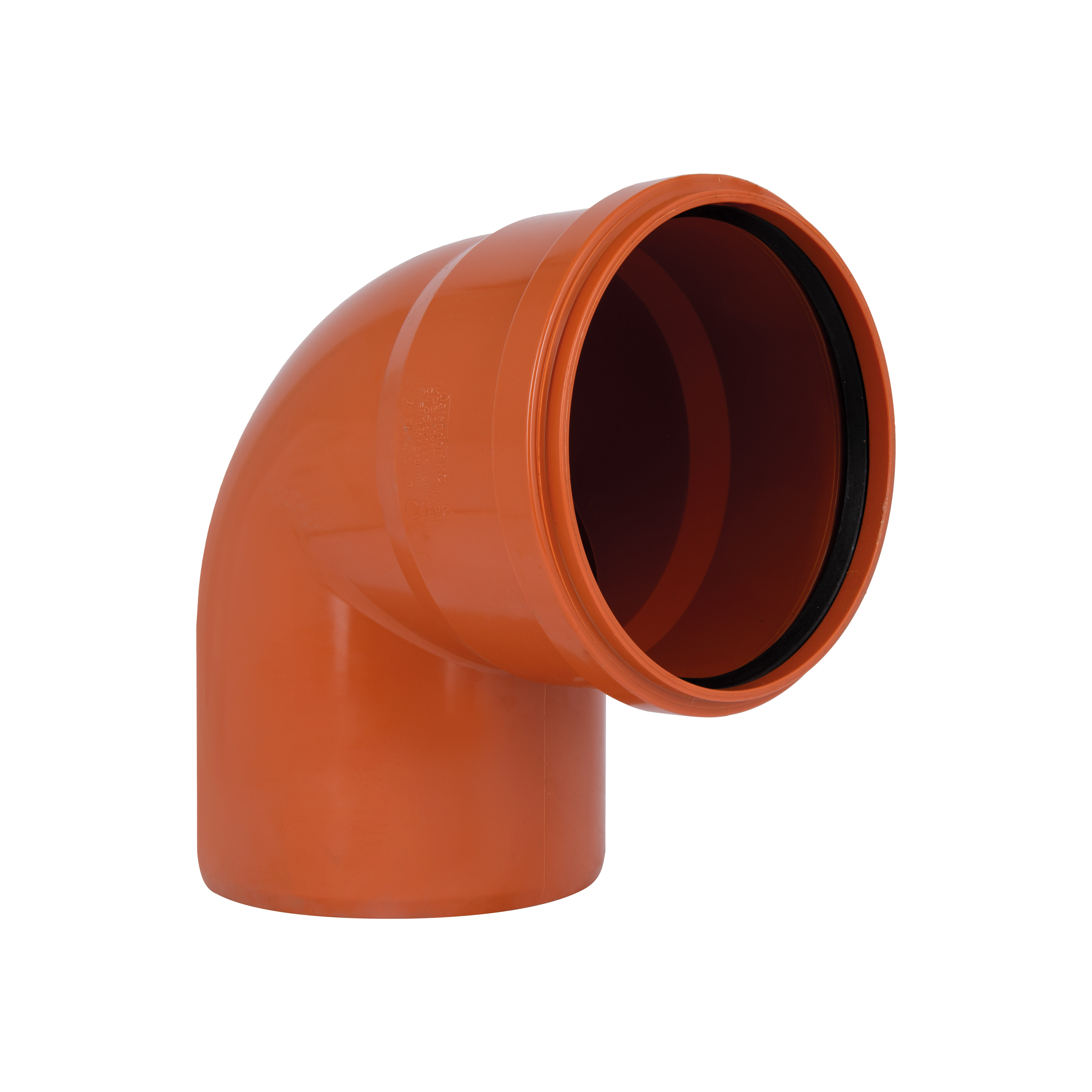Коліно каналізаційне Ostendorf-OSMA KG System d200×87°